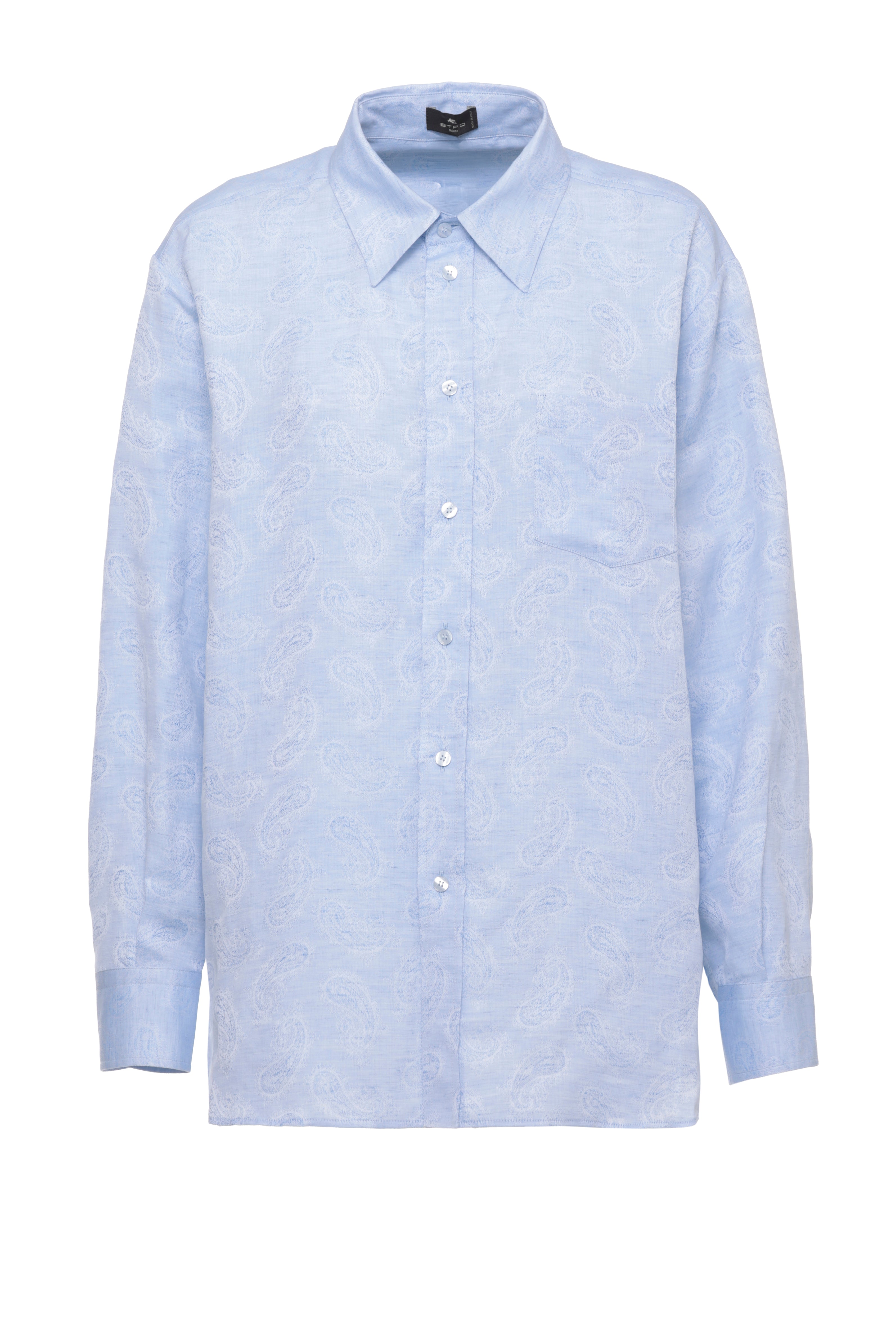 Etro Shirts Multicolour Linen Cotton