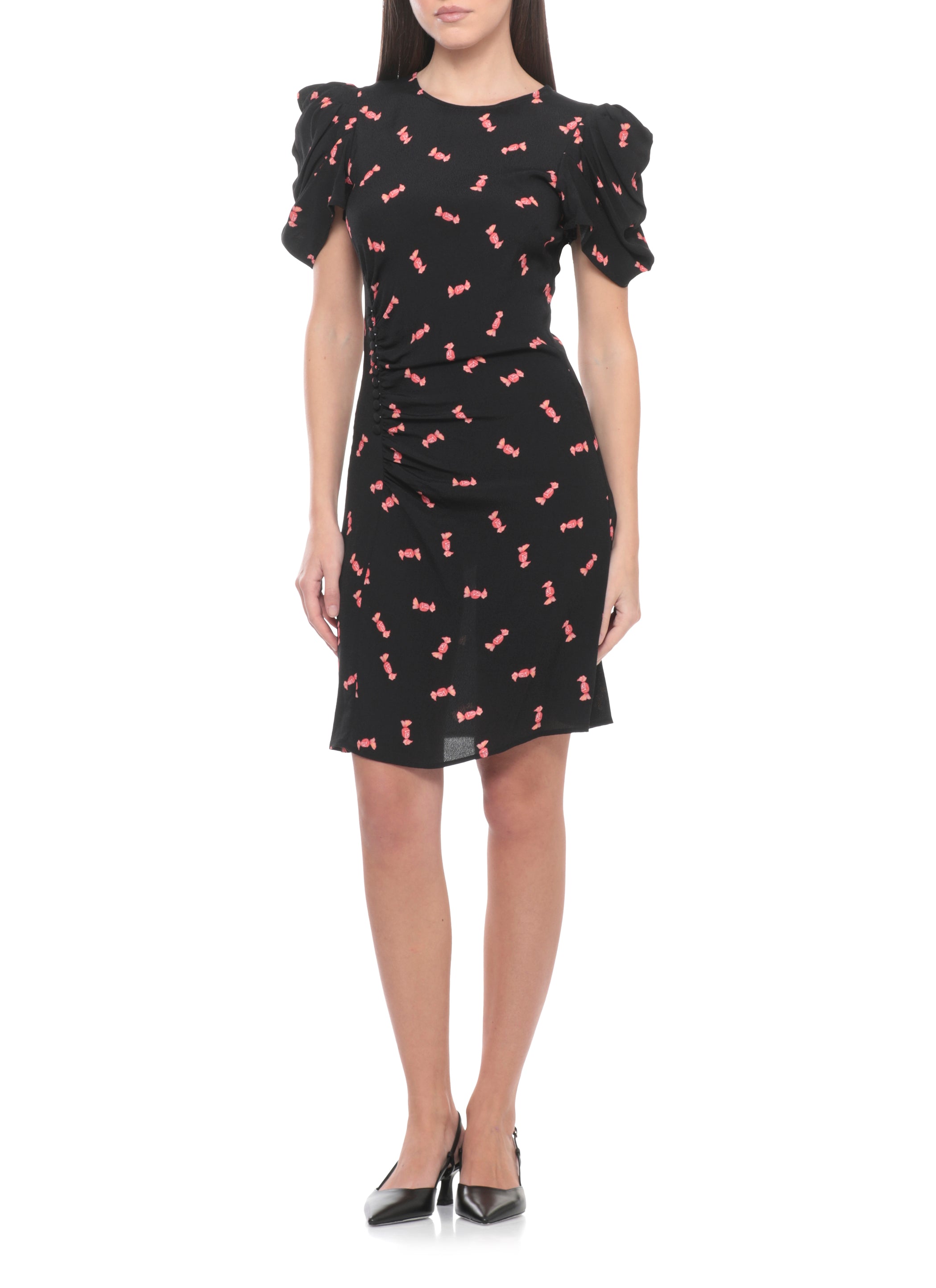 Mar De Margaritas Dresses Nero Viscose