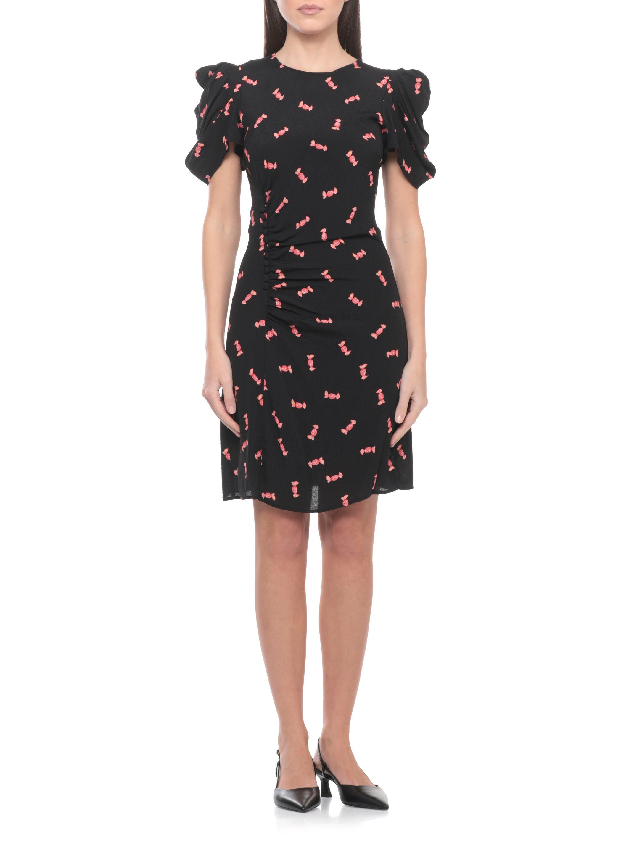 Mar De Margaritas Dresses Nero Viscose