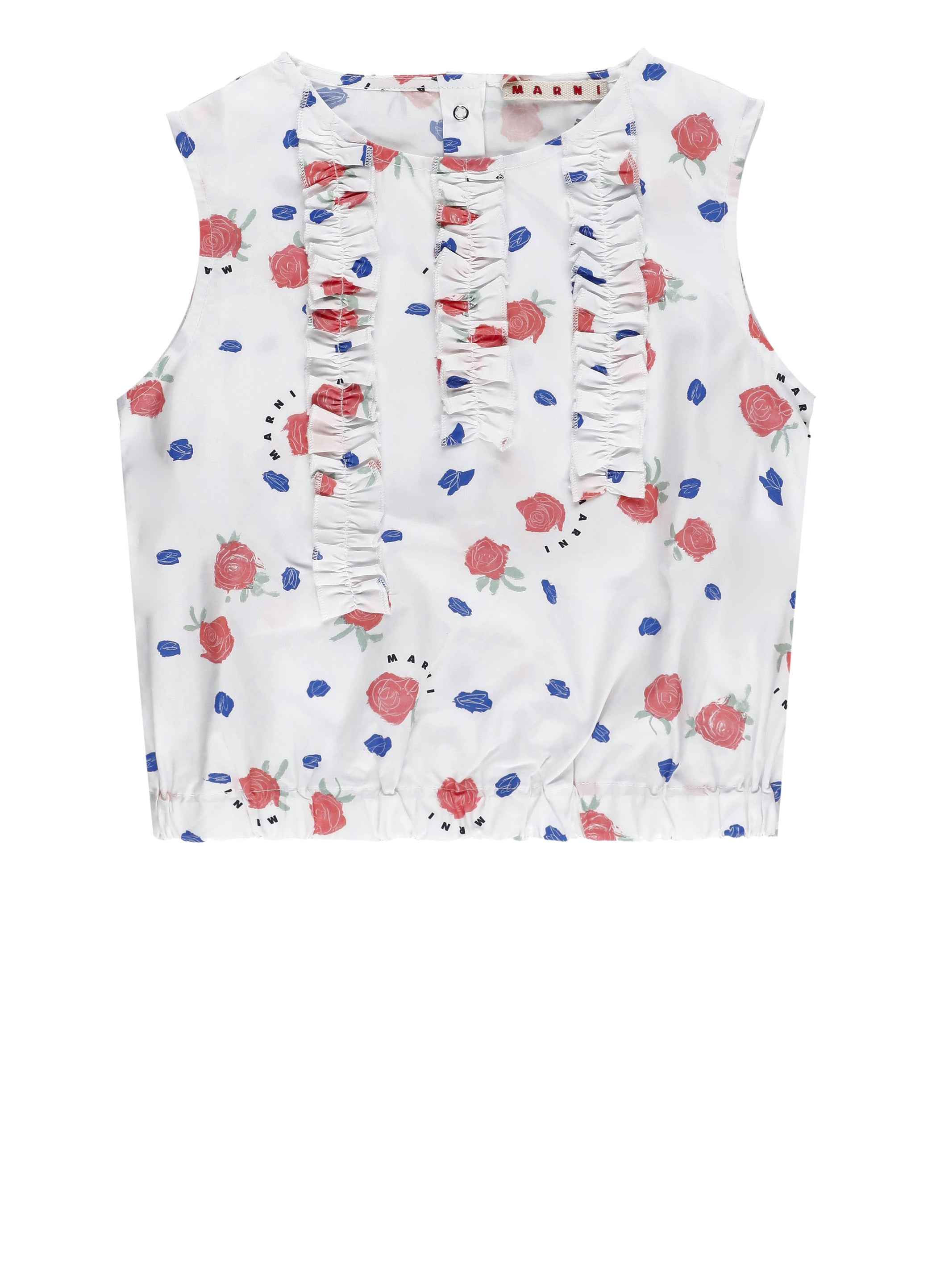 Marni Top Bianco Cotton