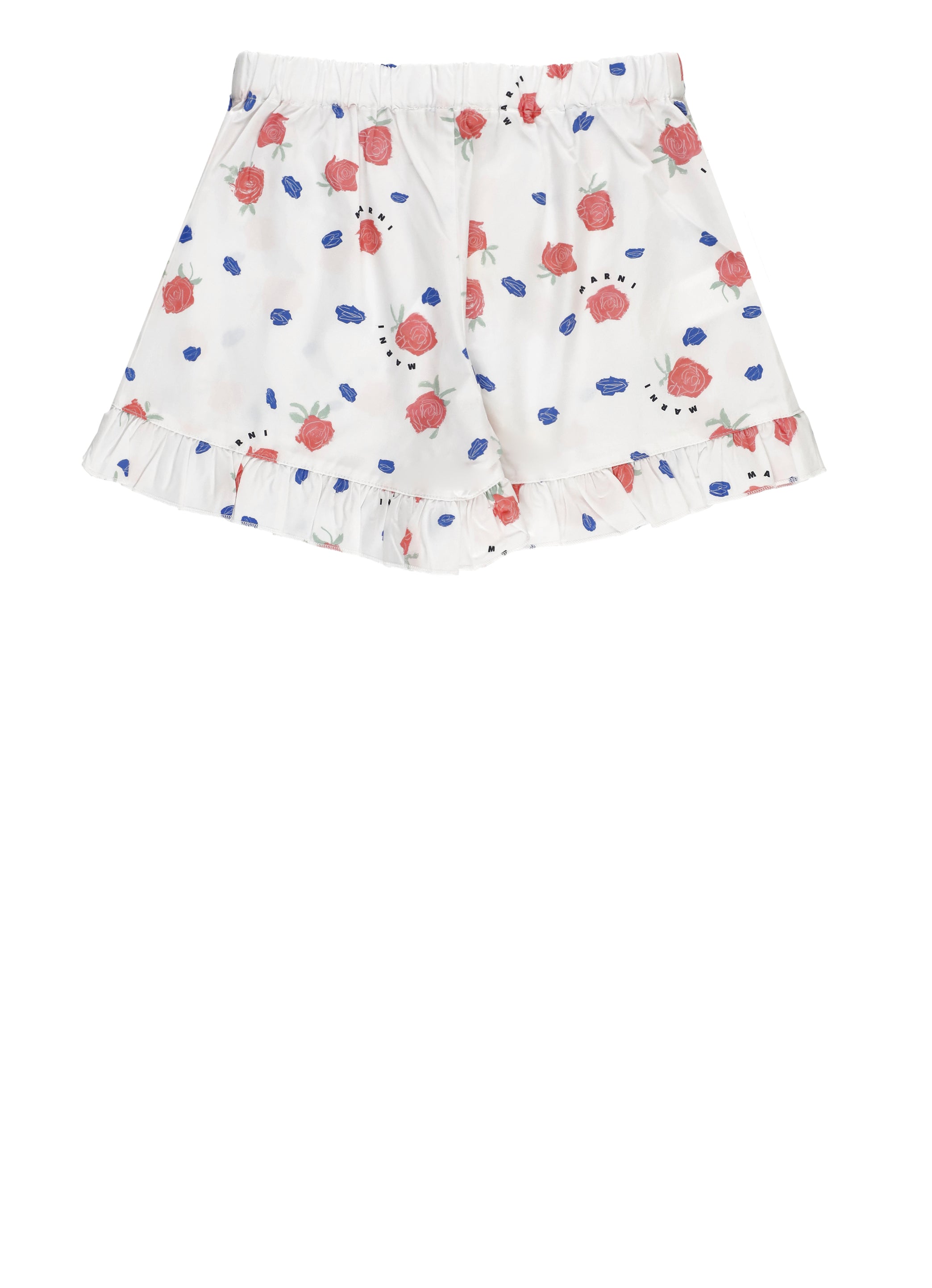 Marni Shorts Bianco Cotton