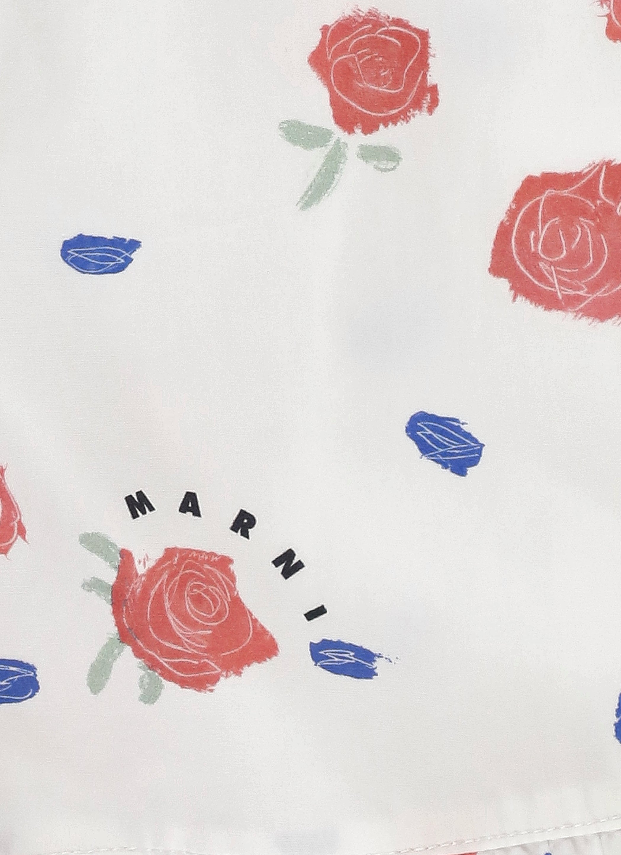 Marni Shorts Bianco Cotton