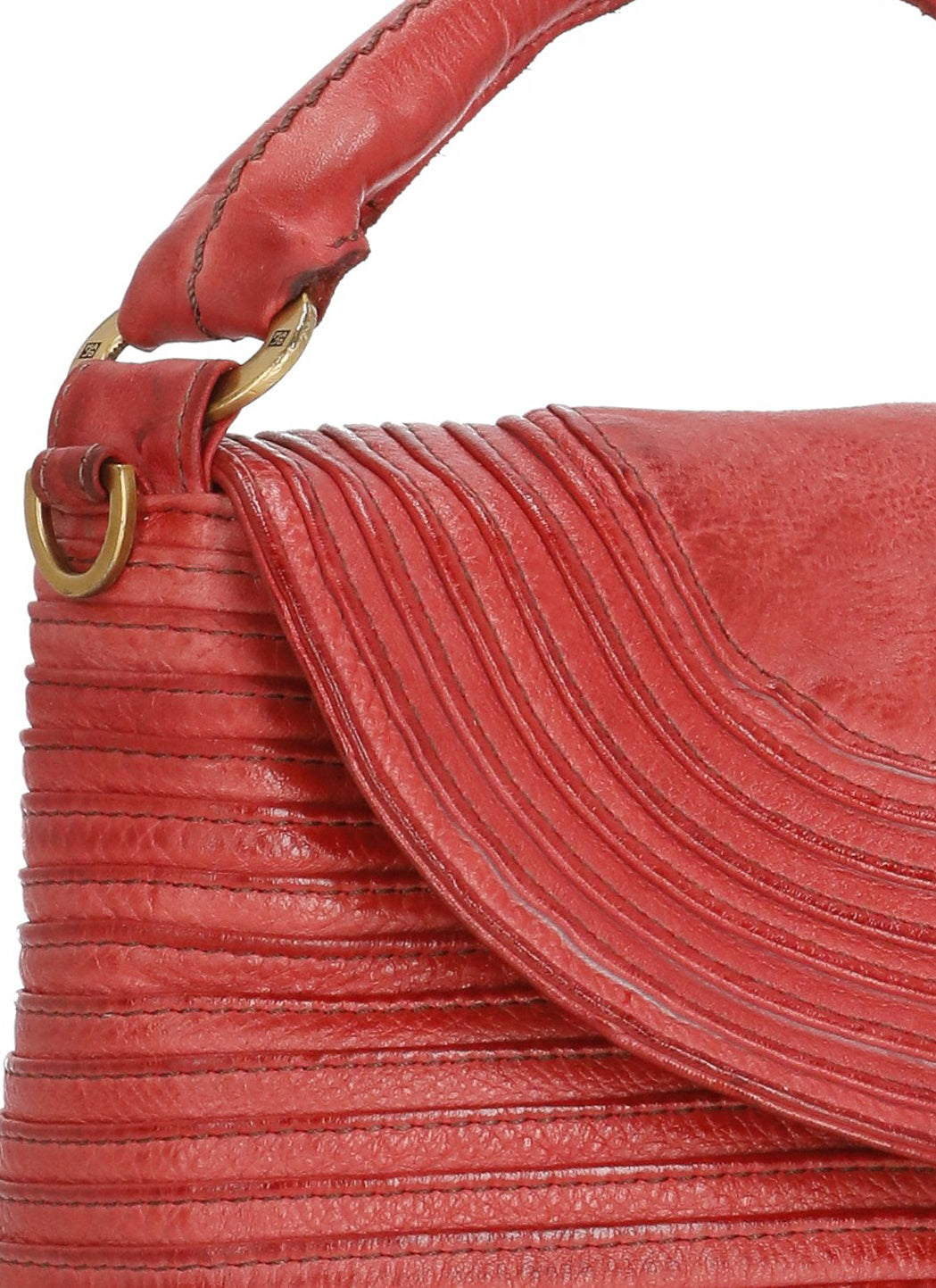 Majo Bags Rosso Calf Leather Lining: Fabric
