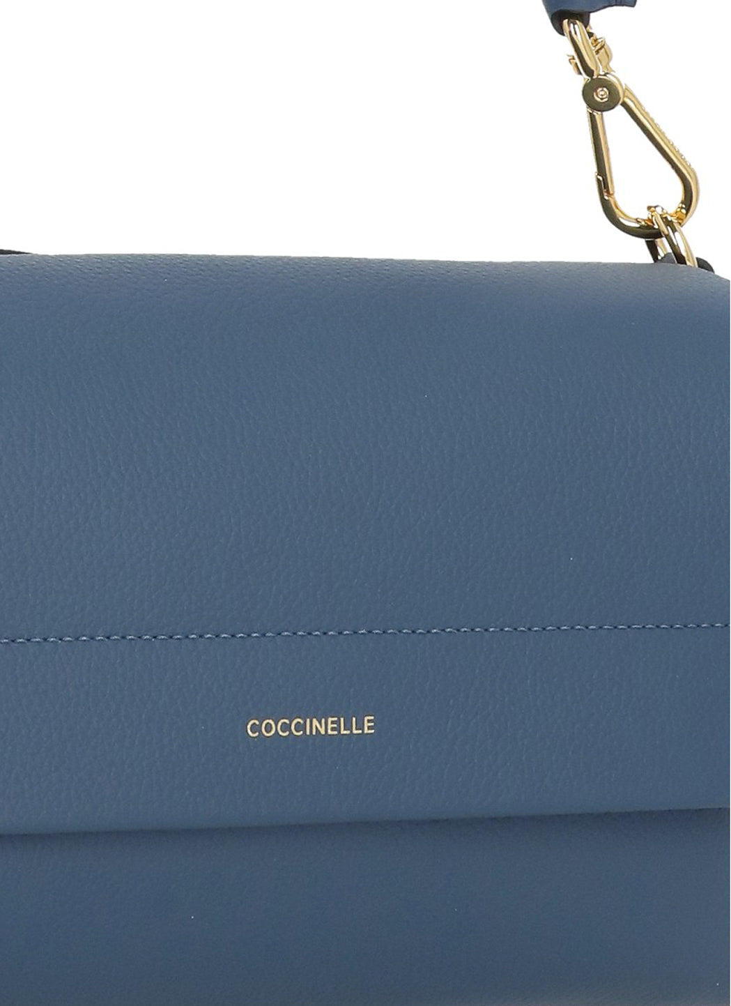 Coccinelle Bags Blu Calf Leather Lining: Cotton