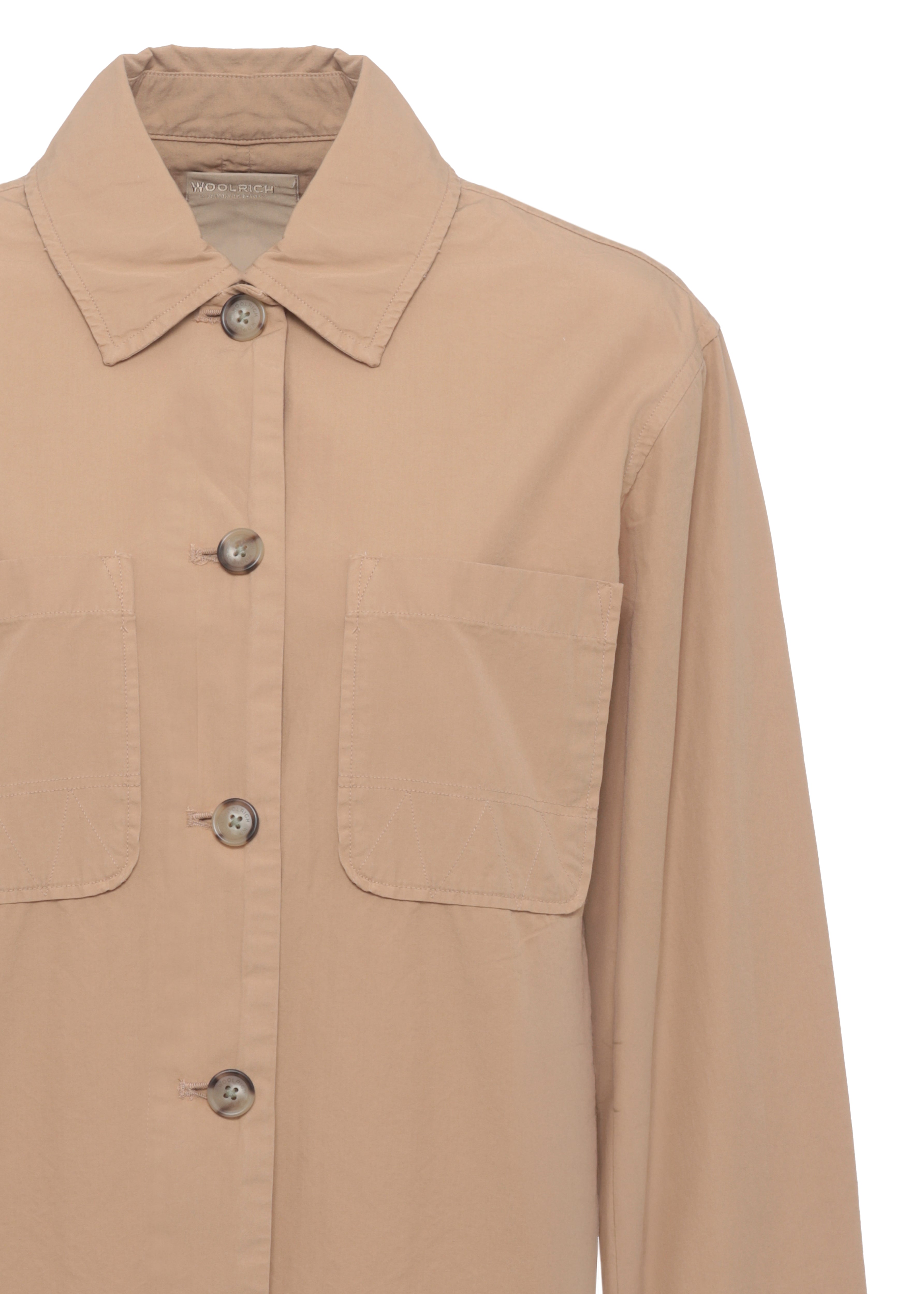 Woolrich Coats Beige Cotton