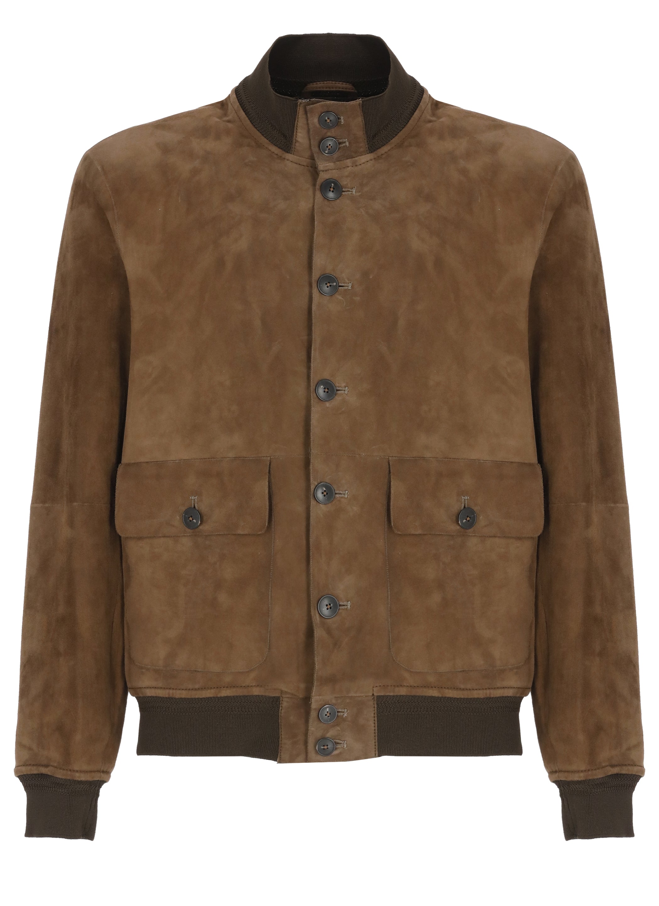 The Jack Leathers Jackets Brown Cow Leather Lining: Polyester