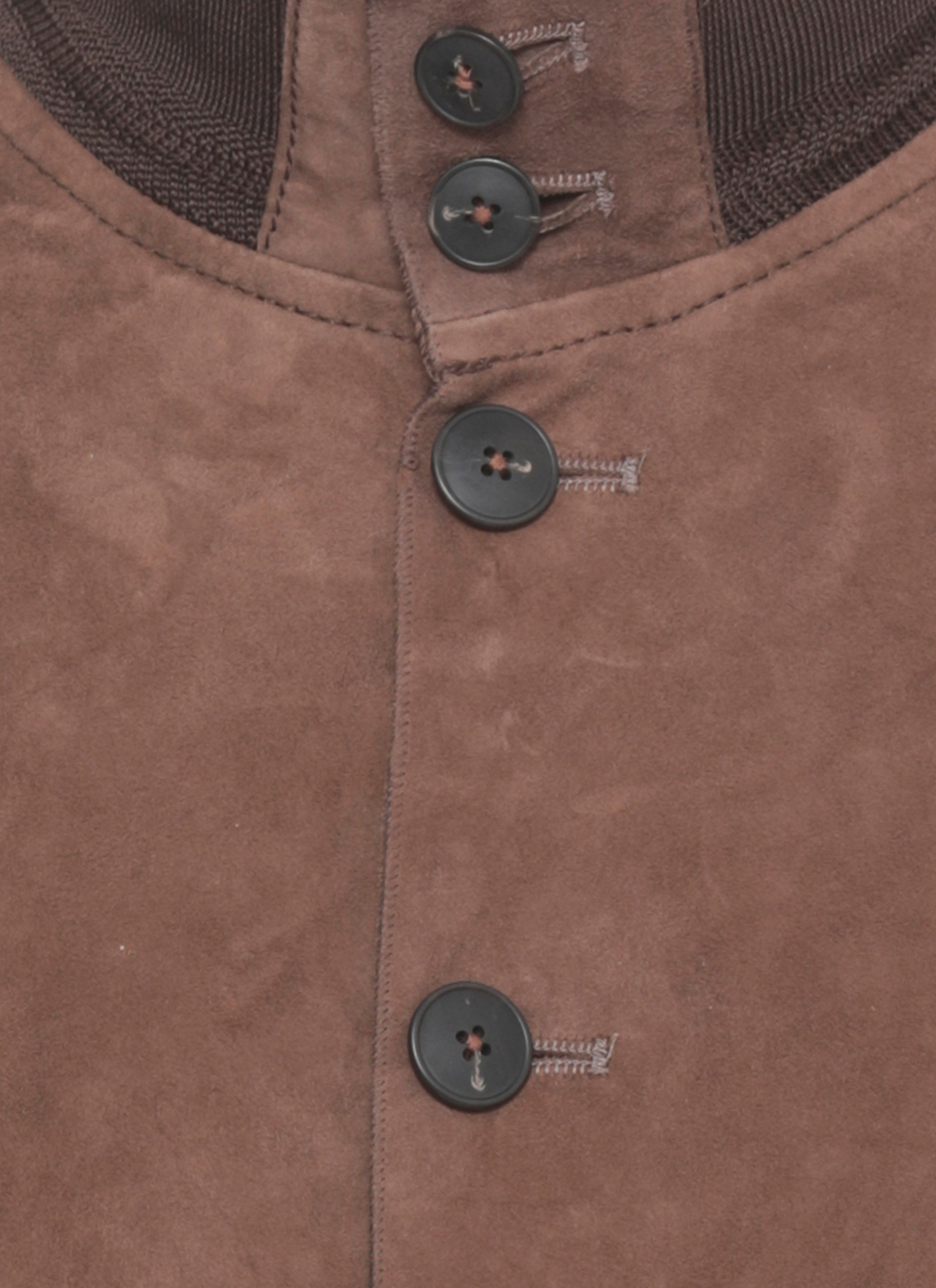 The Jack Leathers Jackets Brown Cow Leather Lining: Polyester