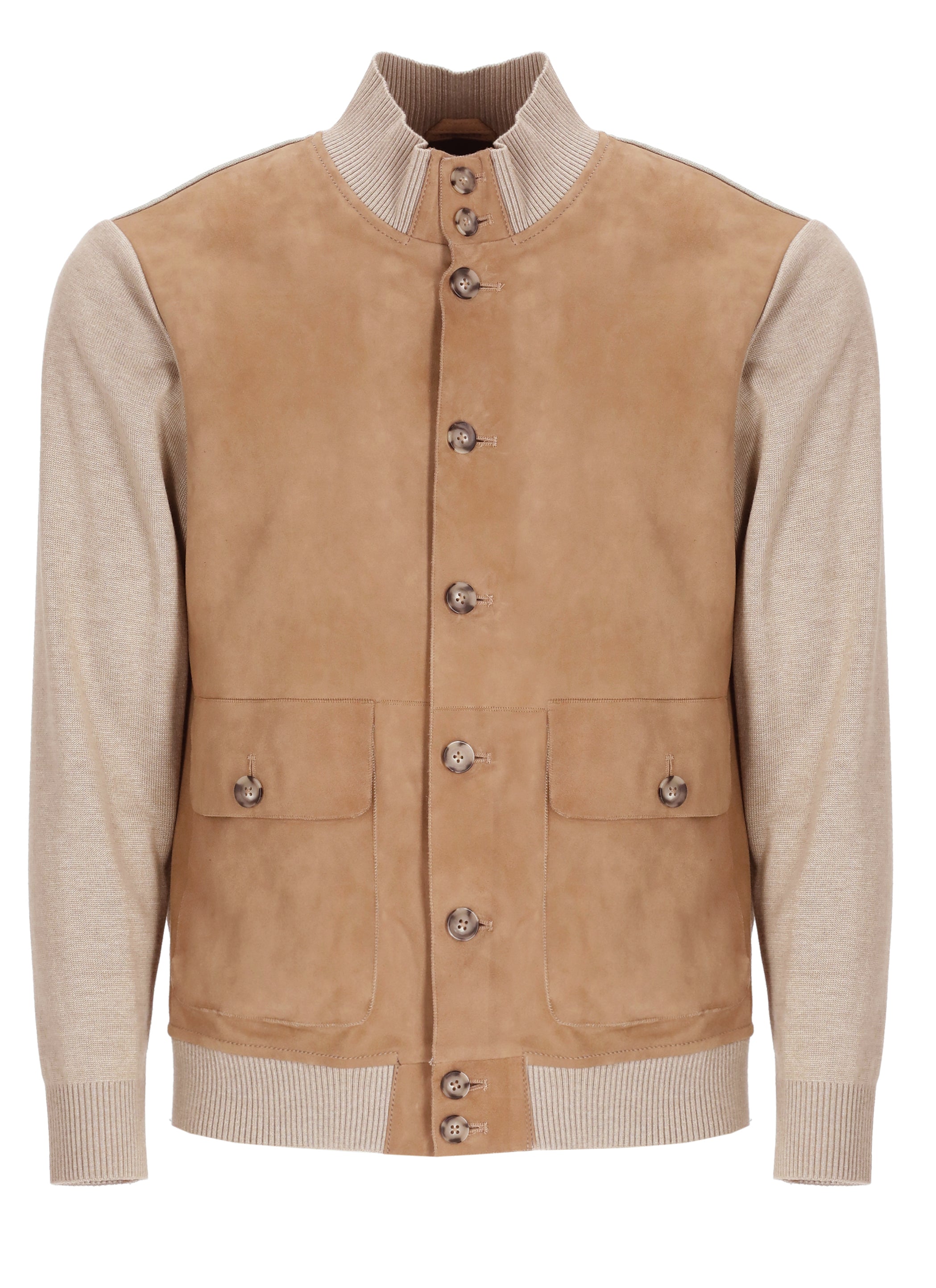 The Jack Leathers Jackets Beige Cow Leather Lining: Polyester