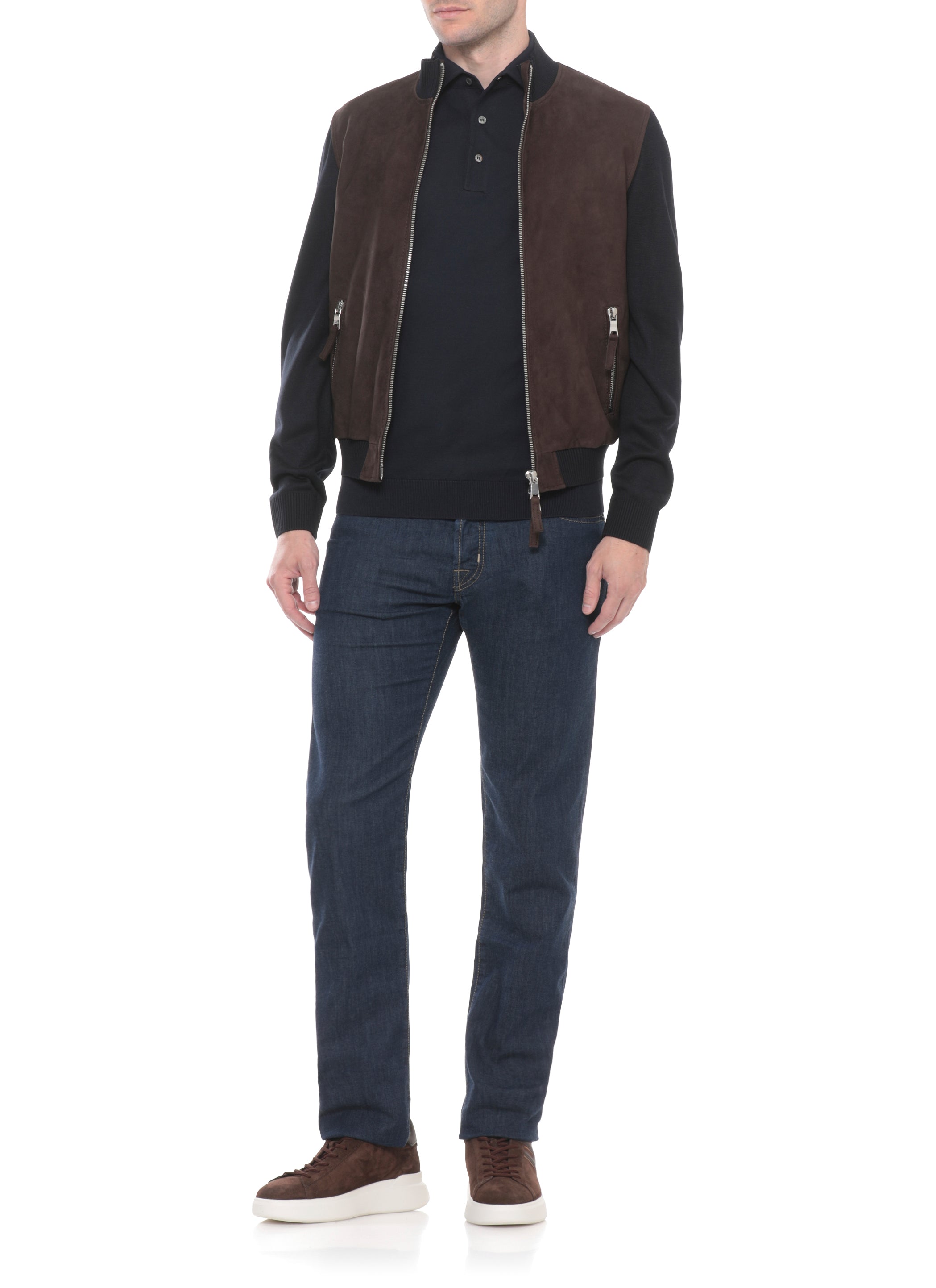The Jack Leathers Jackets Brown