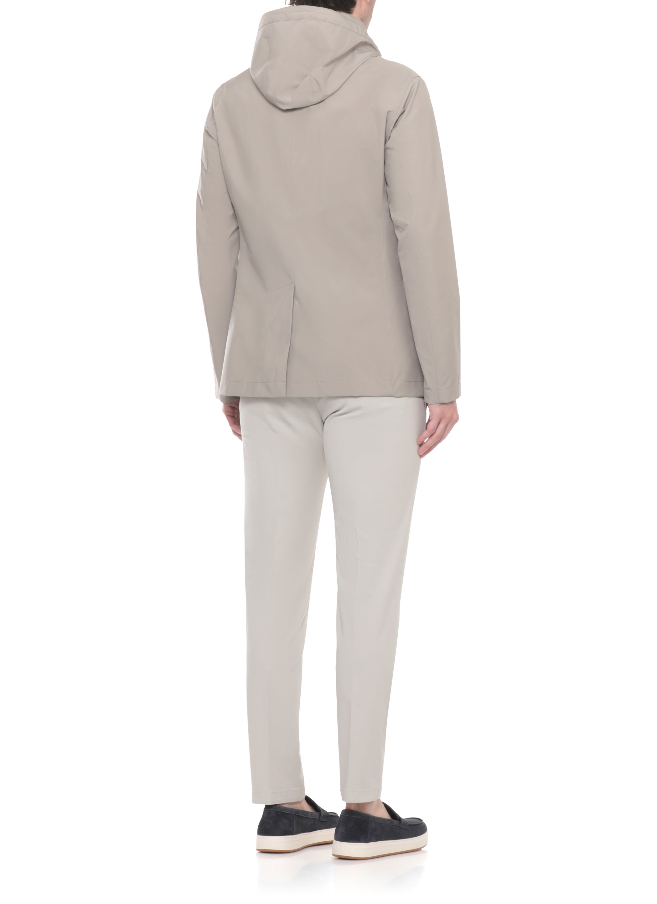 Montecore Coats Grey Polyester Polyurethane