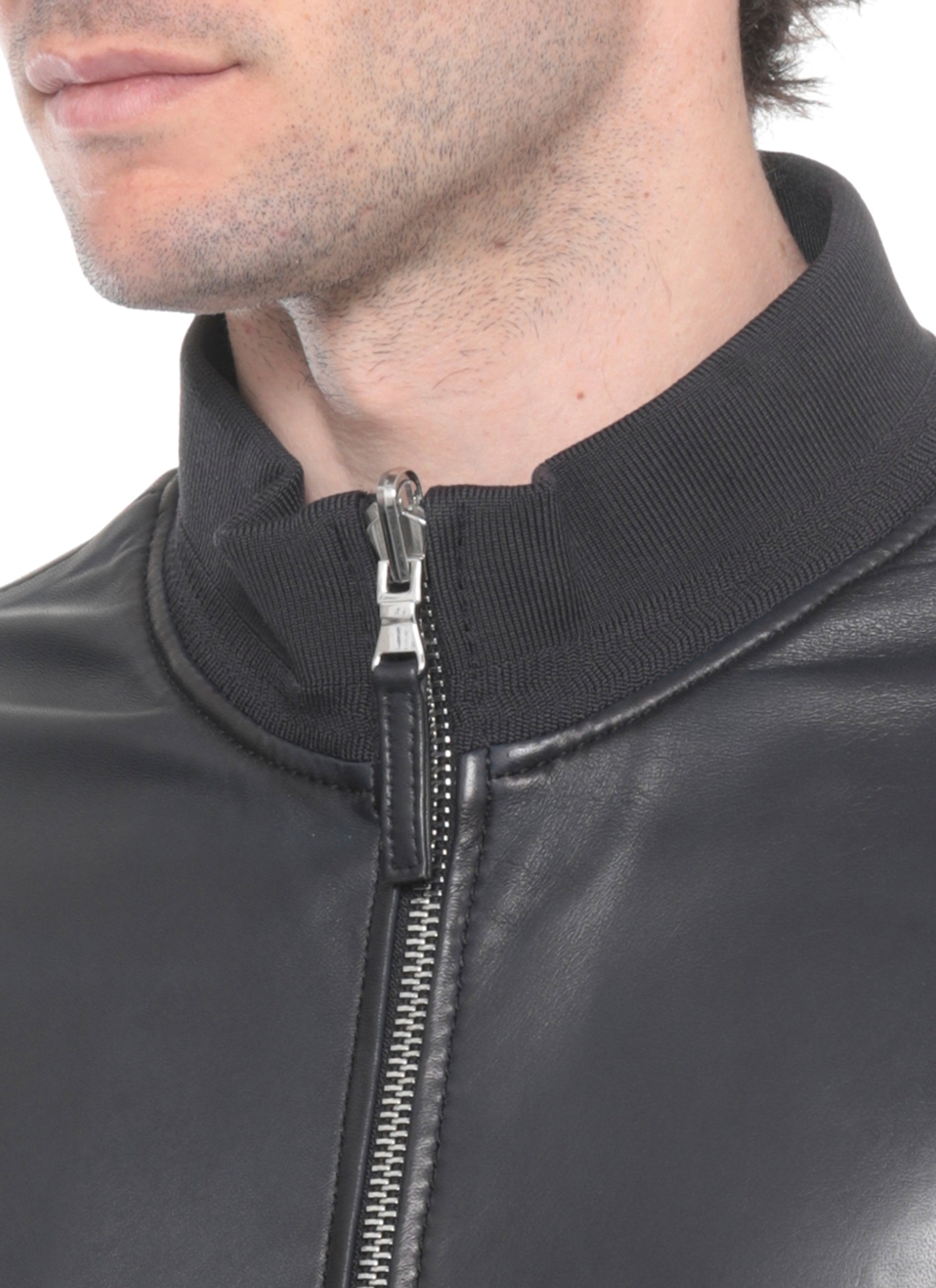 The Jack Leathers Jackets Blue