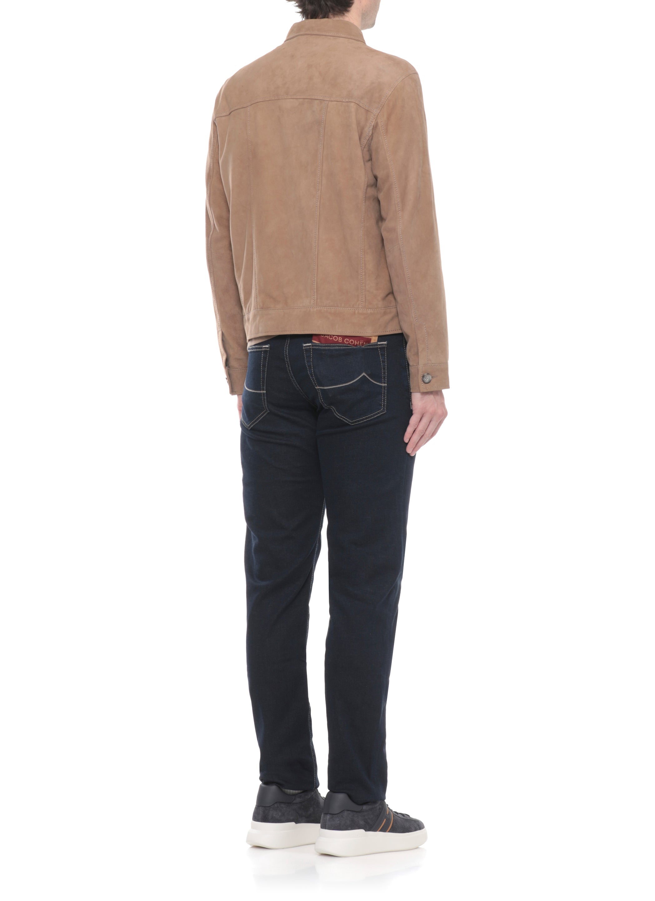 The Jack Leathers Jackets Beige