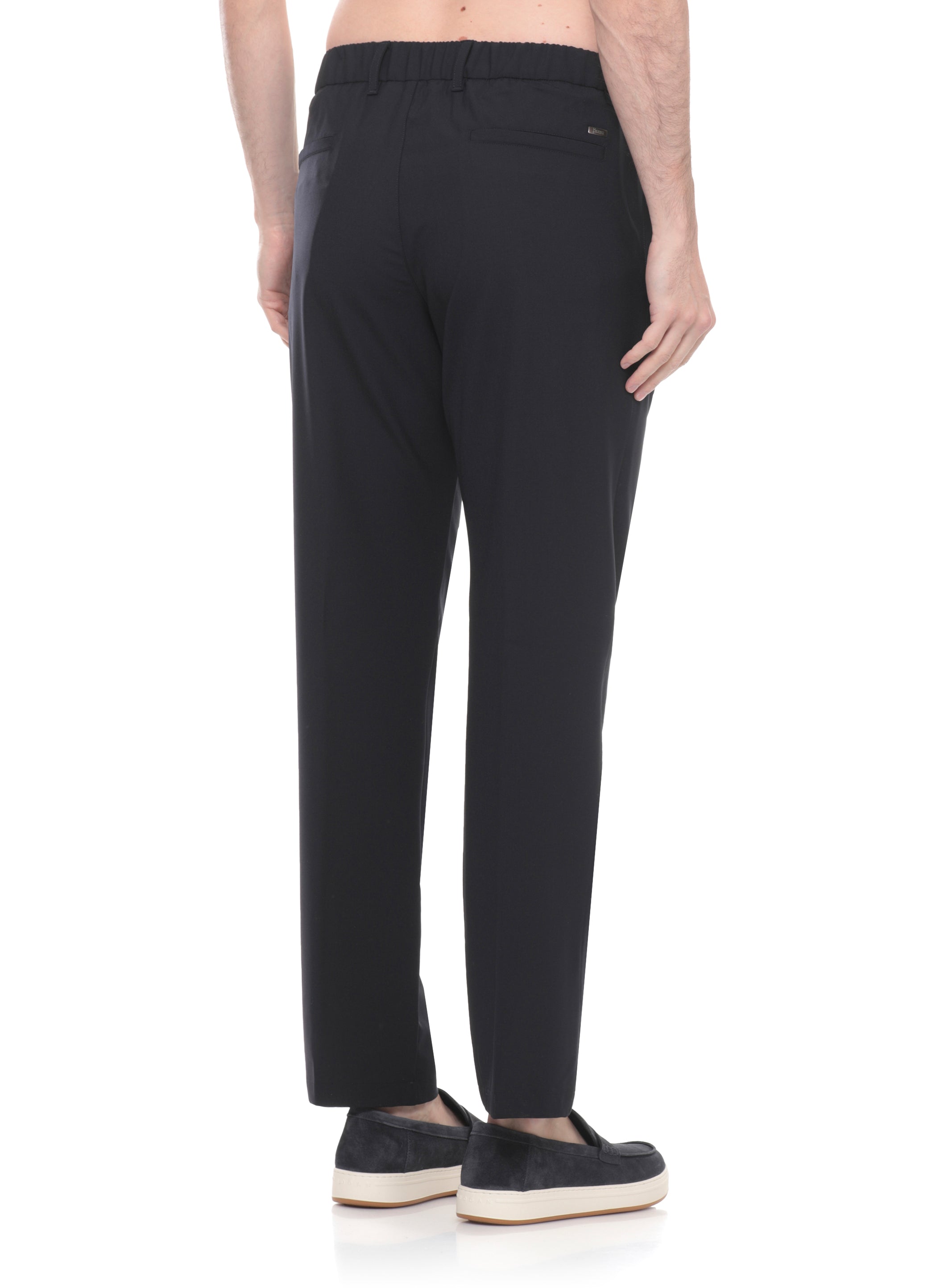 Herno Trousers Blue