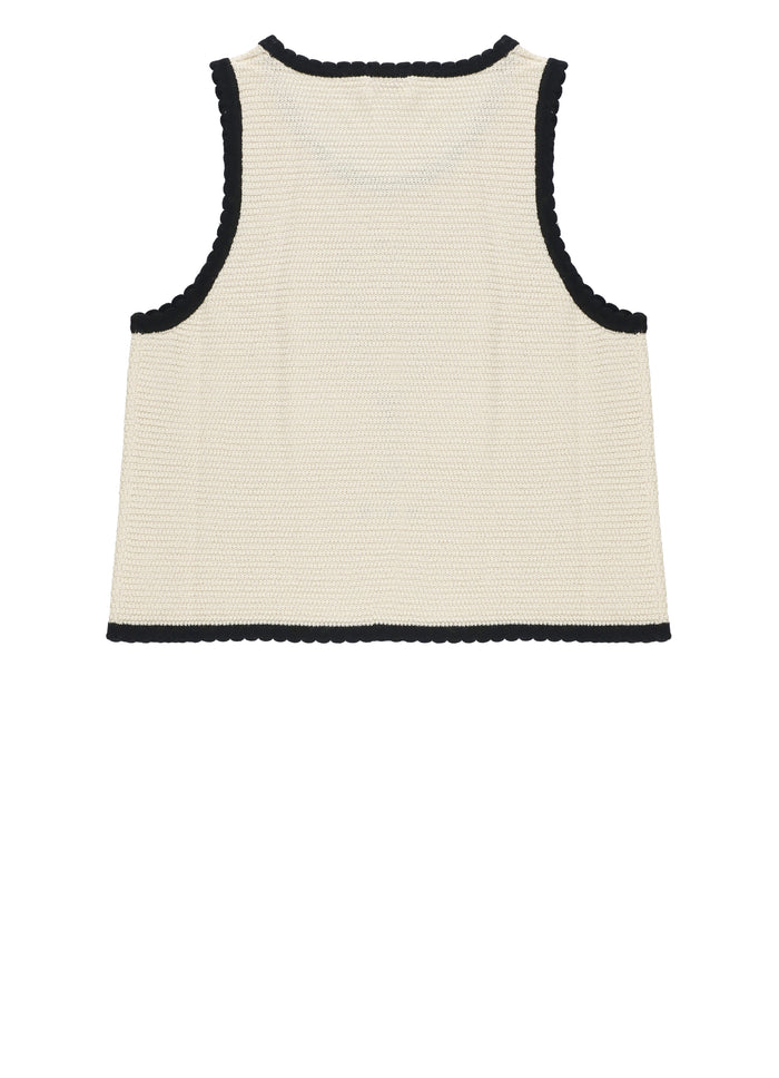 Marni Top Beige Cotton