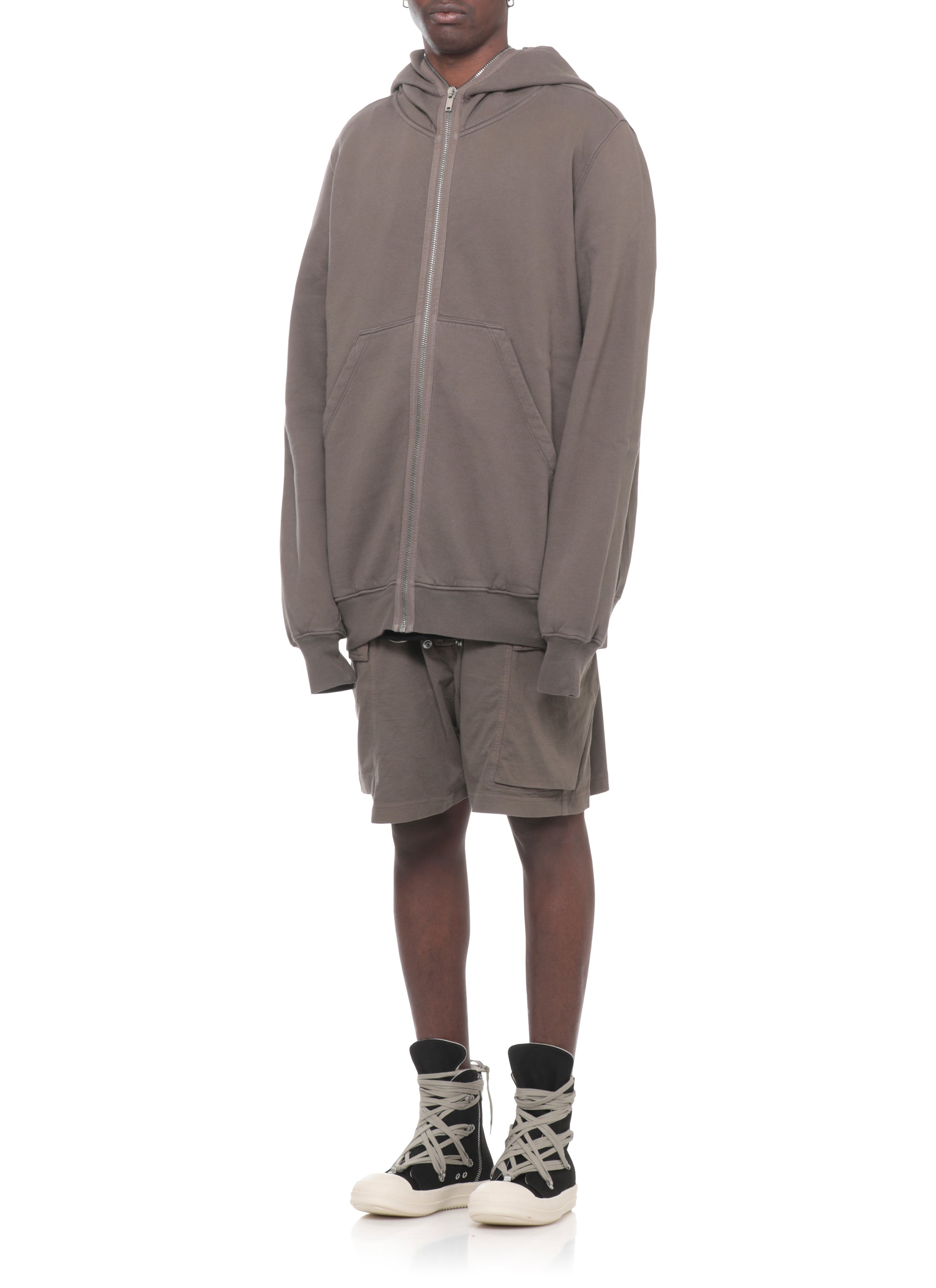 Rick Owens Drkshdw Sweaters Marrone Cotton