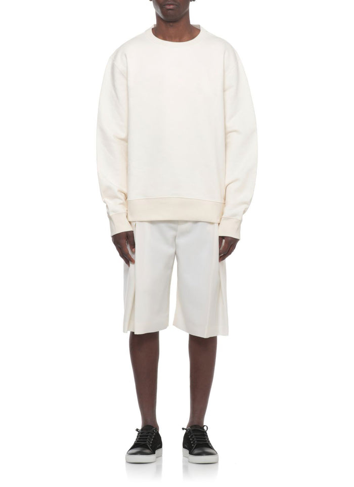 Casablanca Shorts Avorio Wool Pocket Lining: Cotton