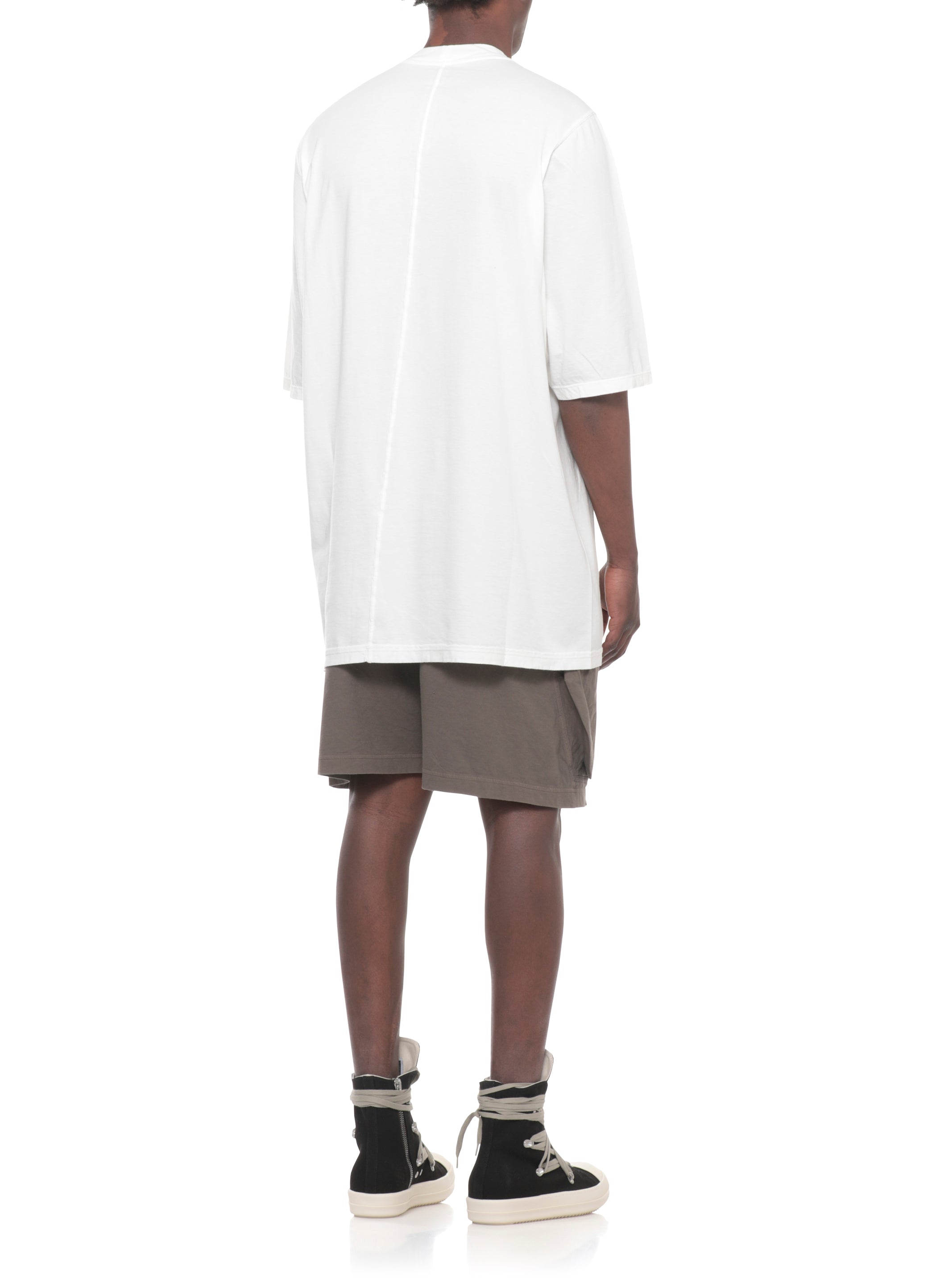 Rick Owens Drkshdw T-Shirts And Polos Bianco Cotton