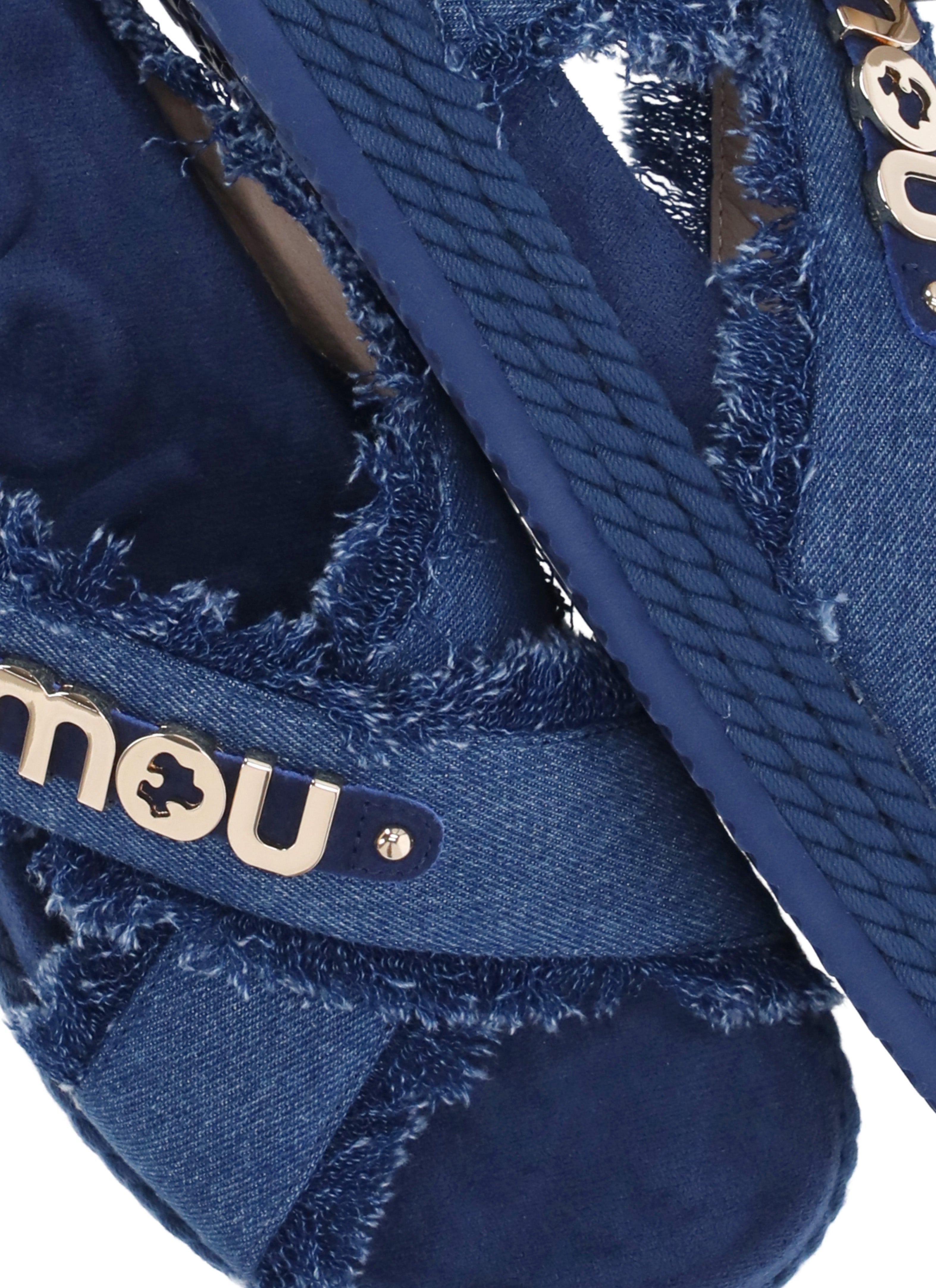 Mou Sandals Blu