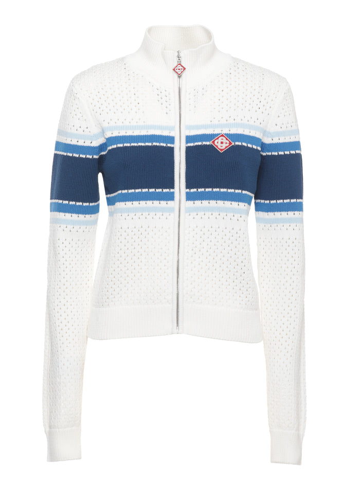 Casablanca Coats Bianco Cotton Polyester