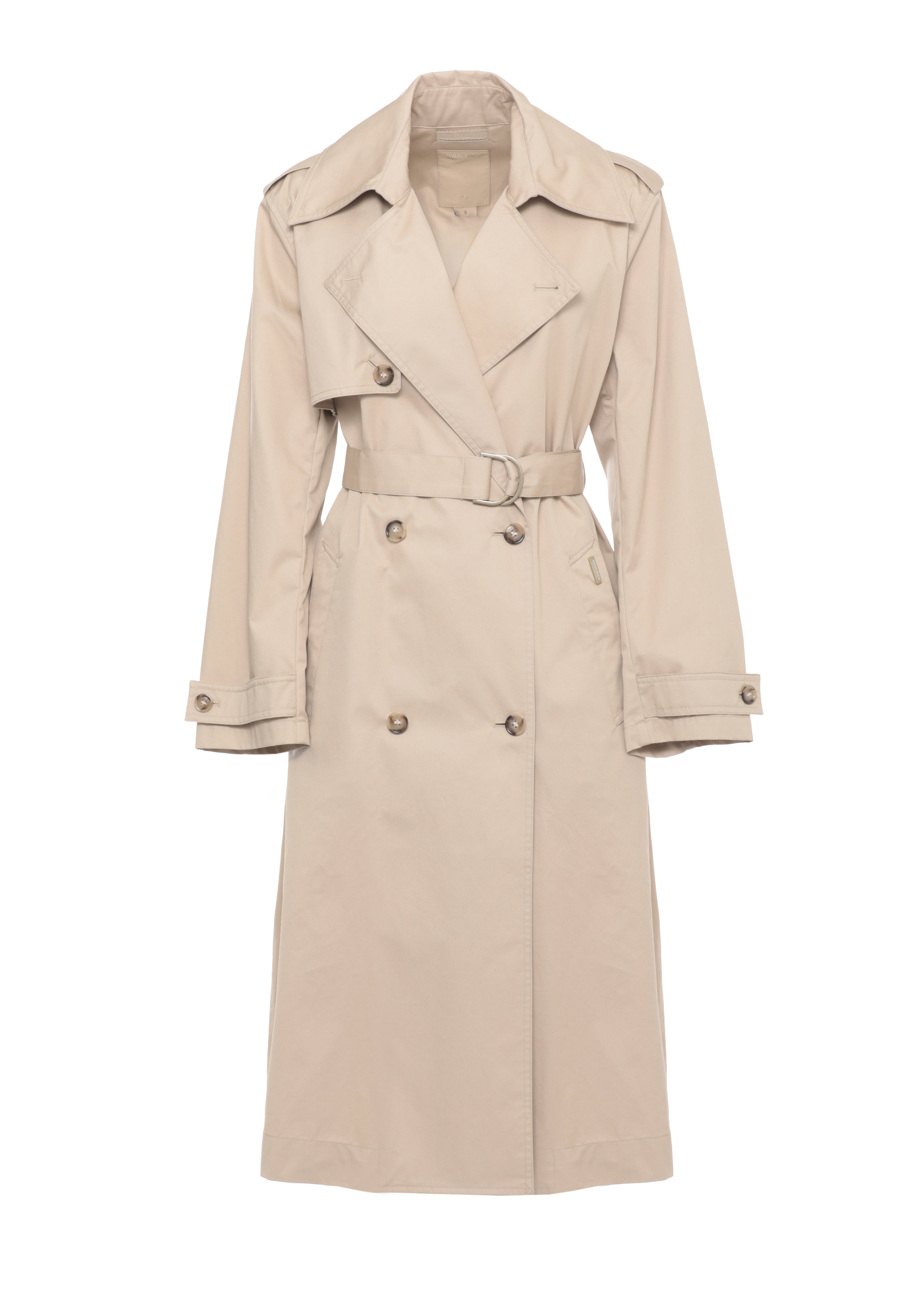 Woolrich Coats Beige Cotton