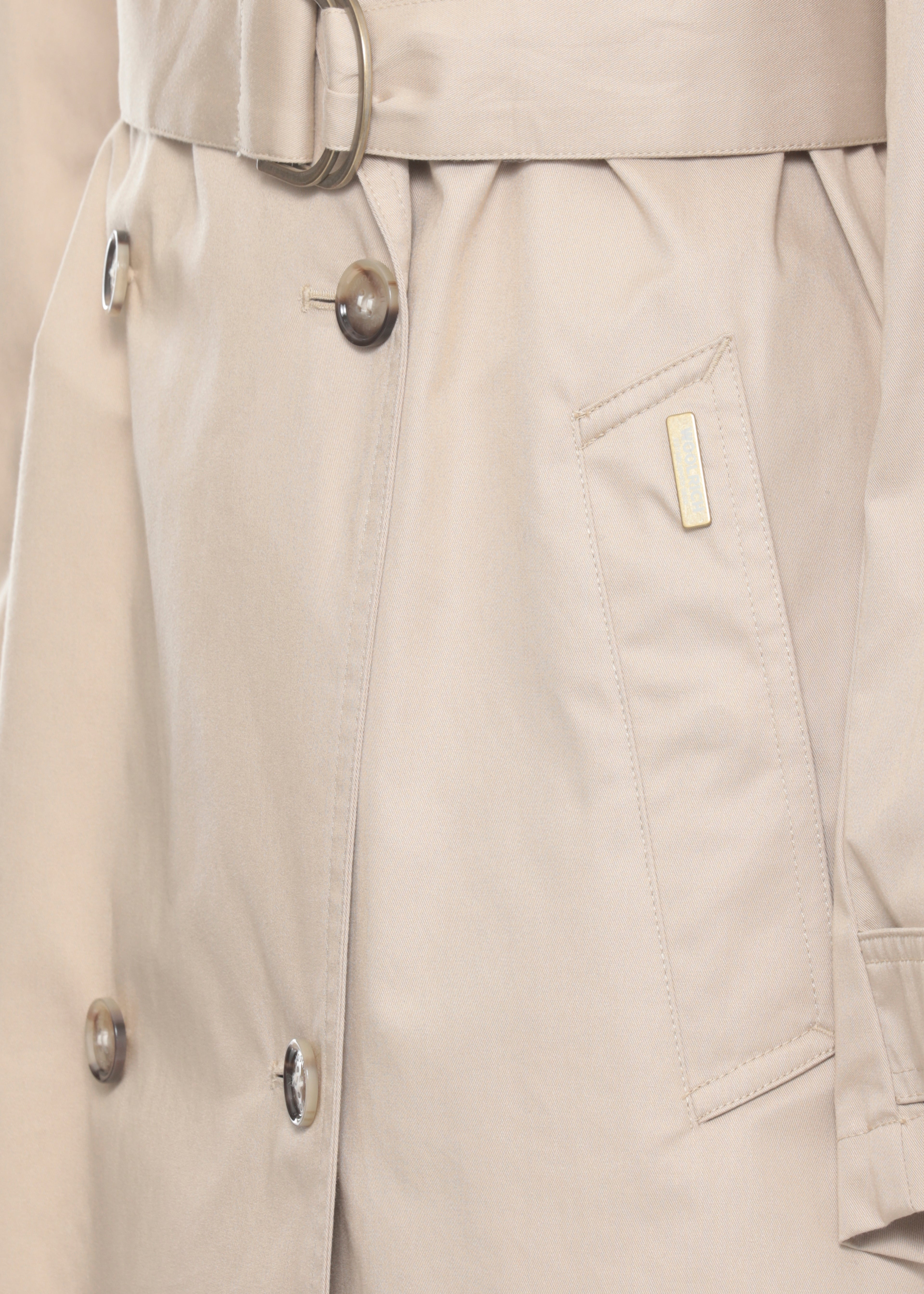 Woolrich Coats Beige Cotton