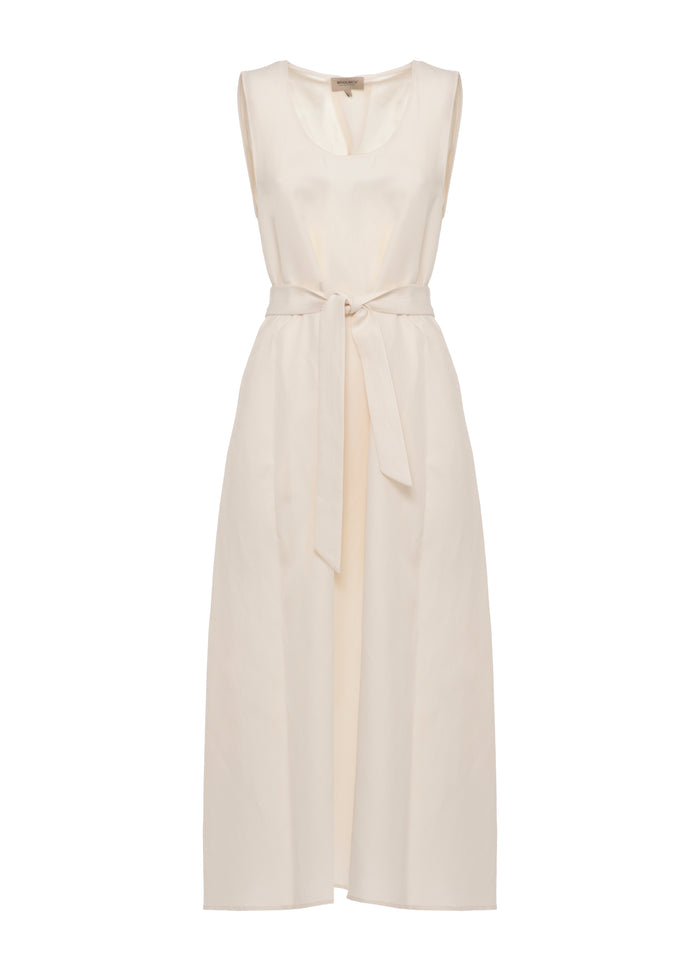 Woolrich Dresses Avorio Lyocell Linen