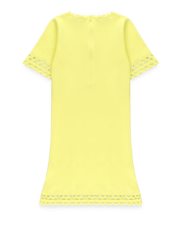 Twin-Set Dresses Giallo Viscose Polyester