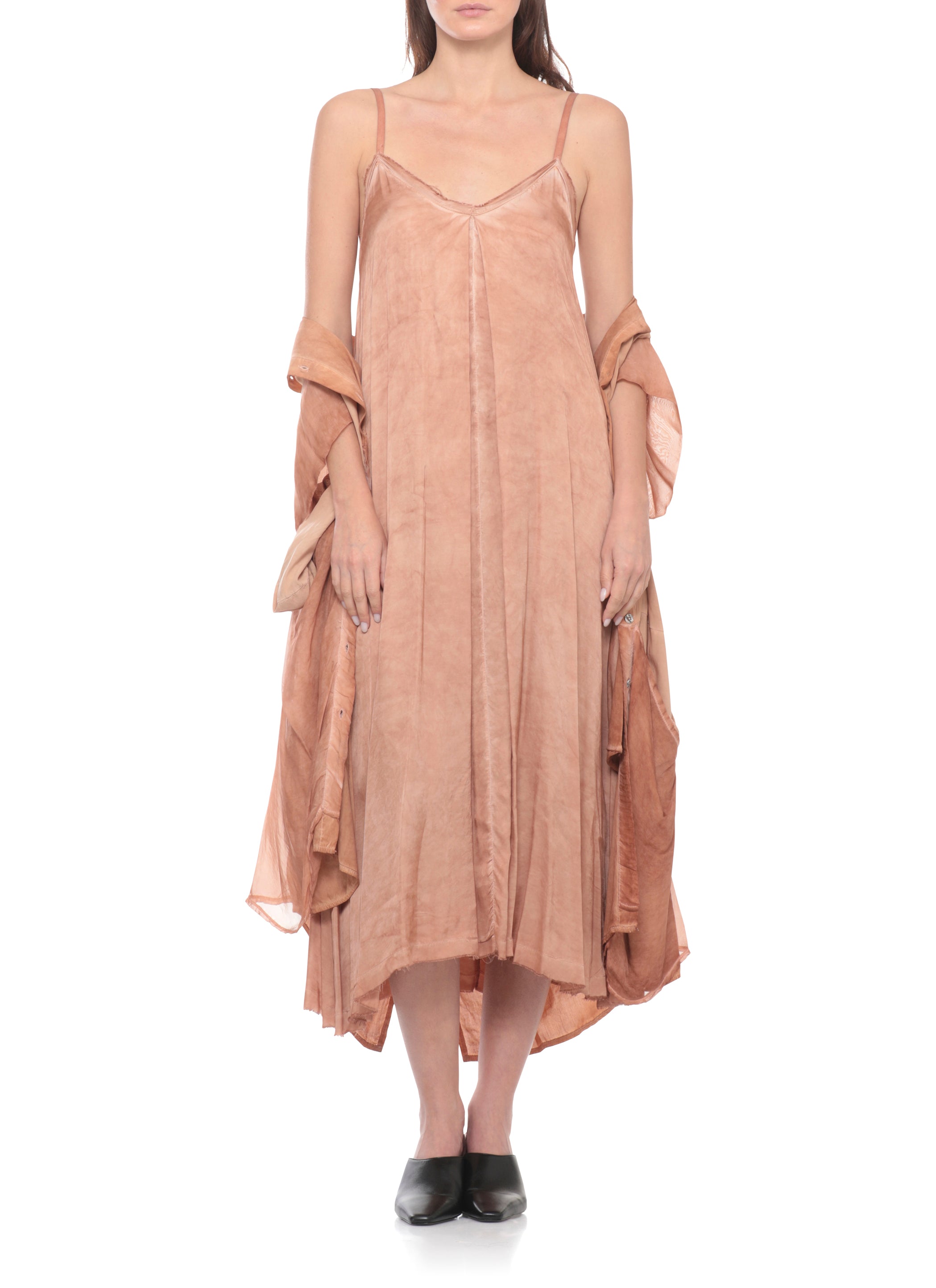 Sanctamuerte Dresses Arancione