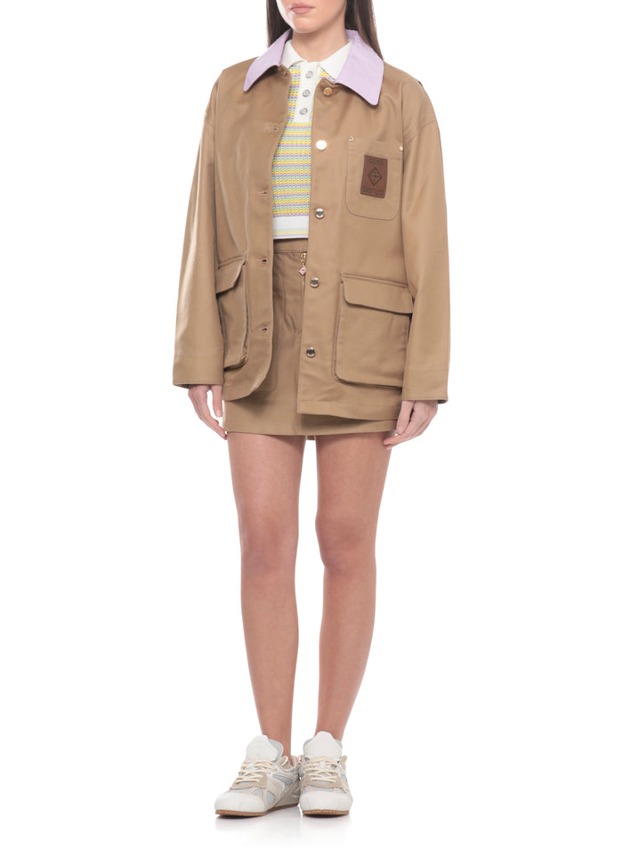 Casablanca Skirts Beige Cotton