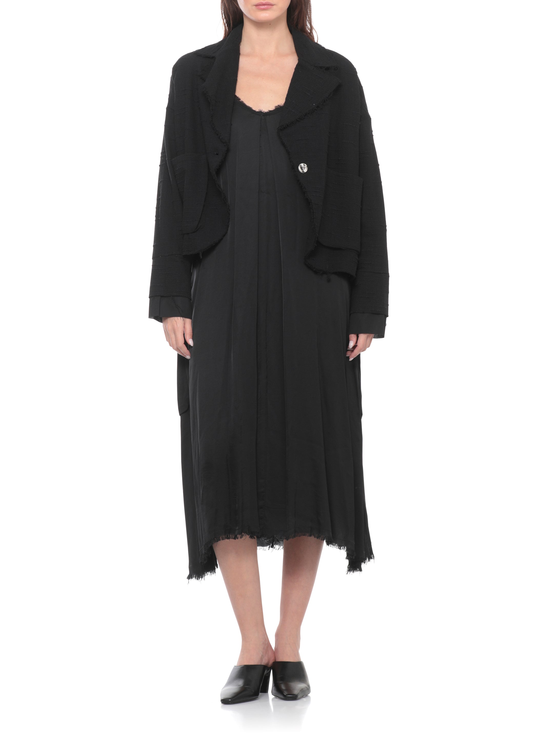 Sanctamuerte Dresses Nero