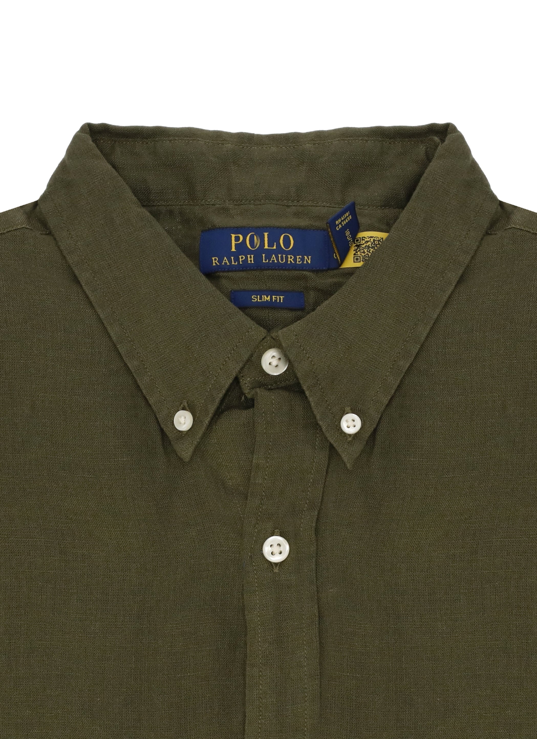Ralph Lauren Shirts Verde Linen