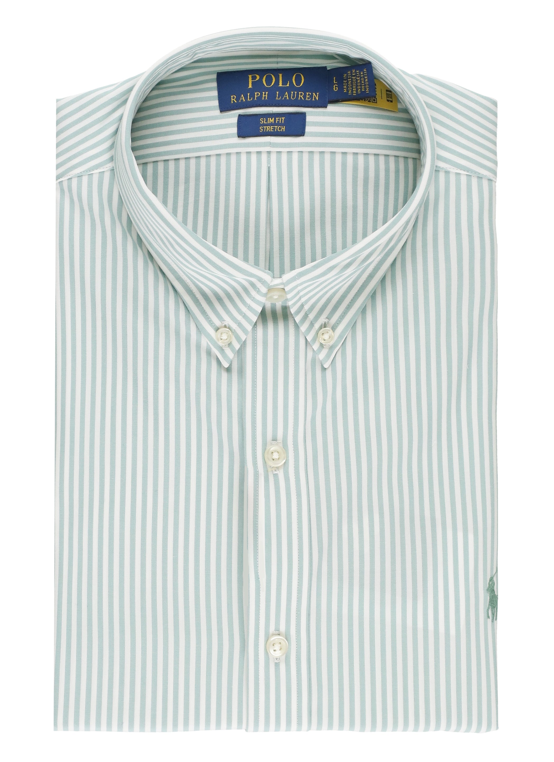 Ralph Lauren Shirts Verde Cotton Elastane