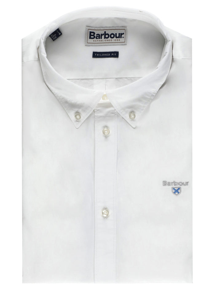 Barbour Shirts White Cotton Lyocell