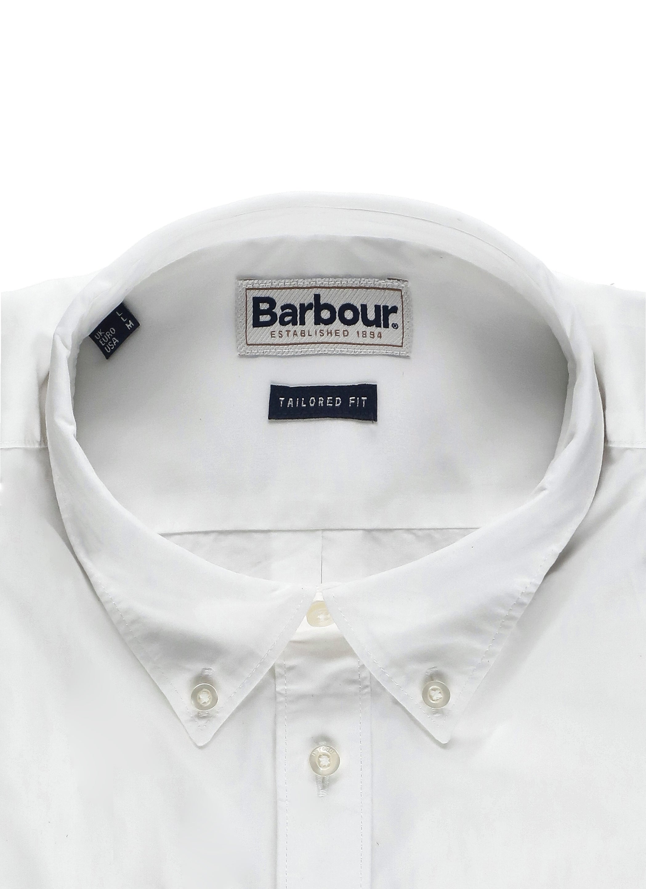 Barbour Shirts White Cotton Lyocell