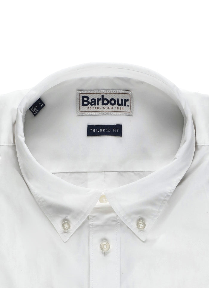Barbour Shirts White Cotton Lyocell