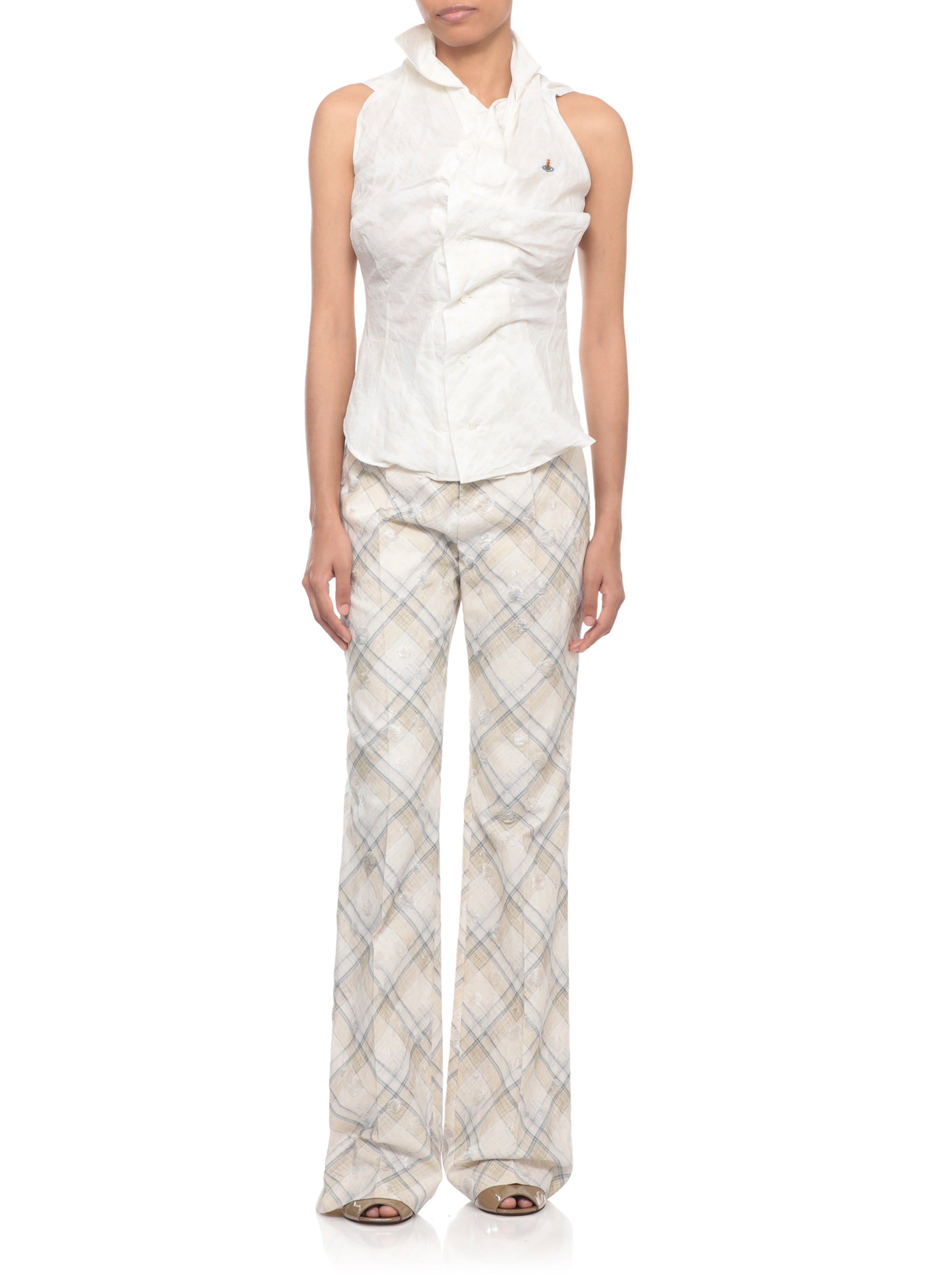 Vivienne Westwood Trousers Beige Co Vi El