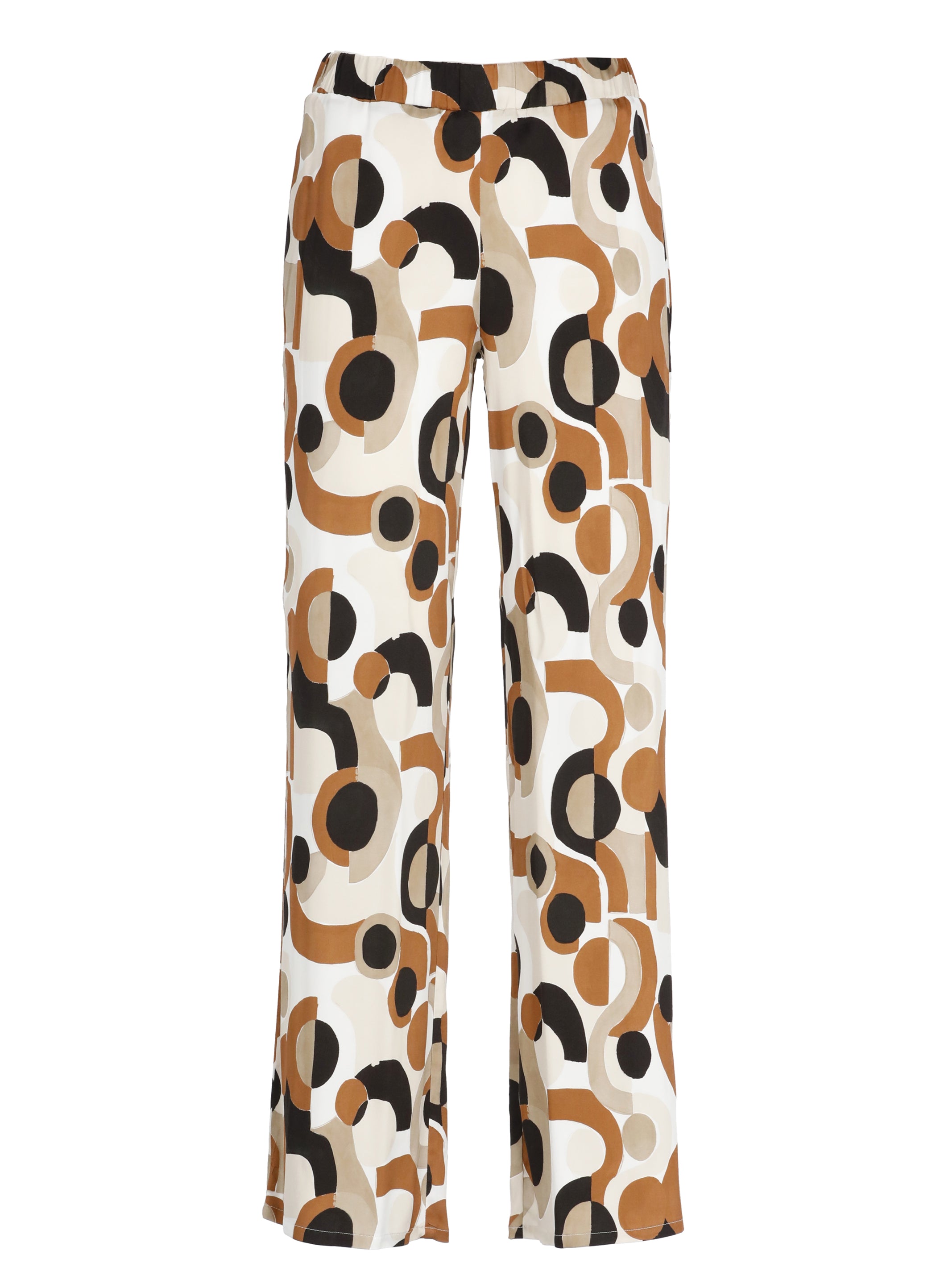 Kangra Trousers Avorio Viscose Elastane