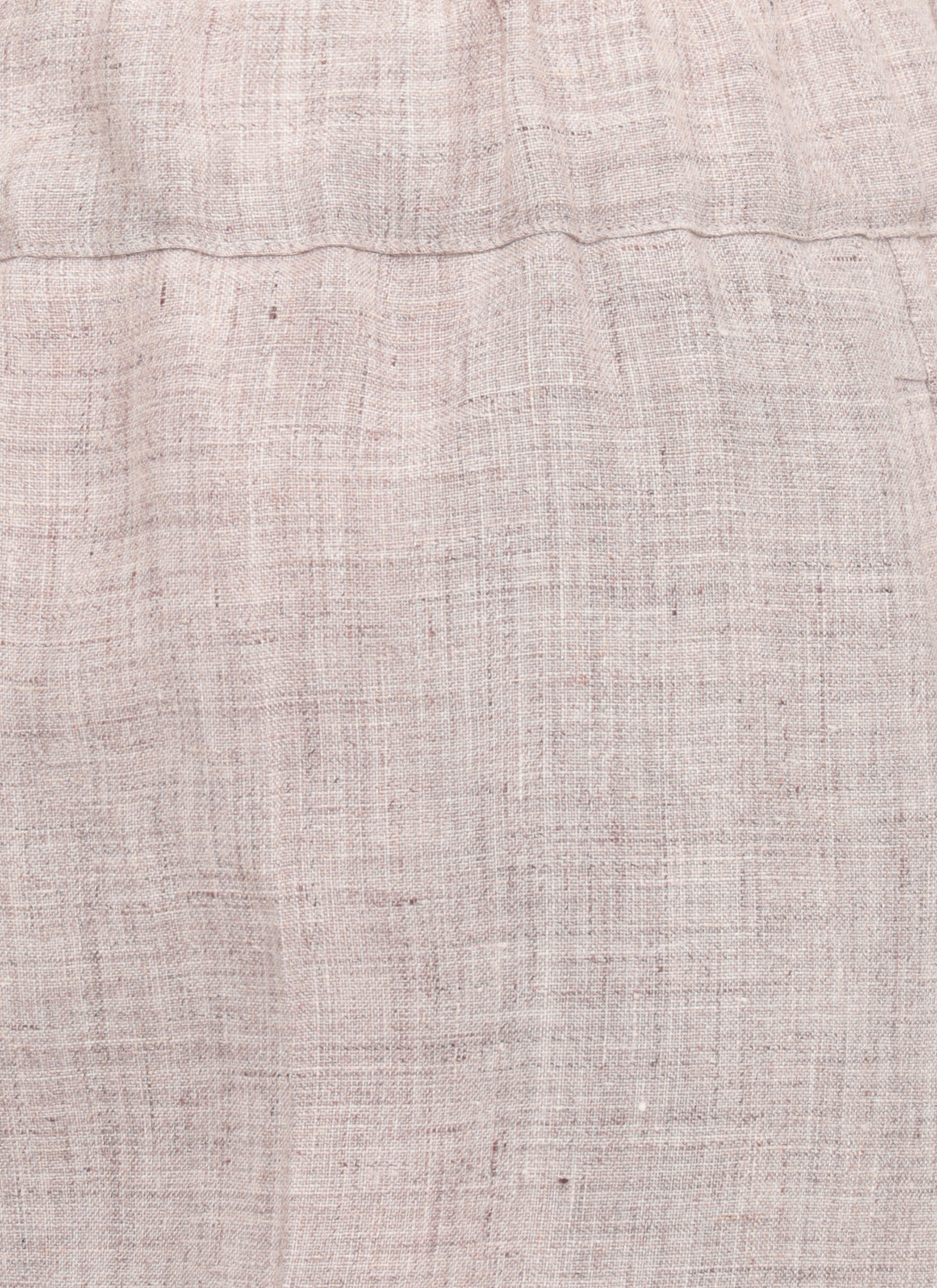 D.exterior Trousers Marrone Linen