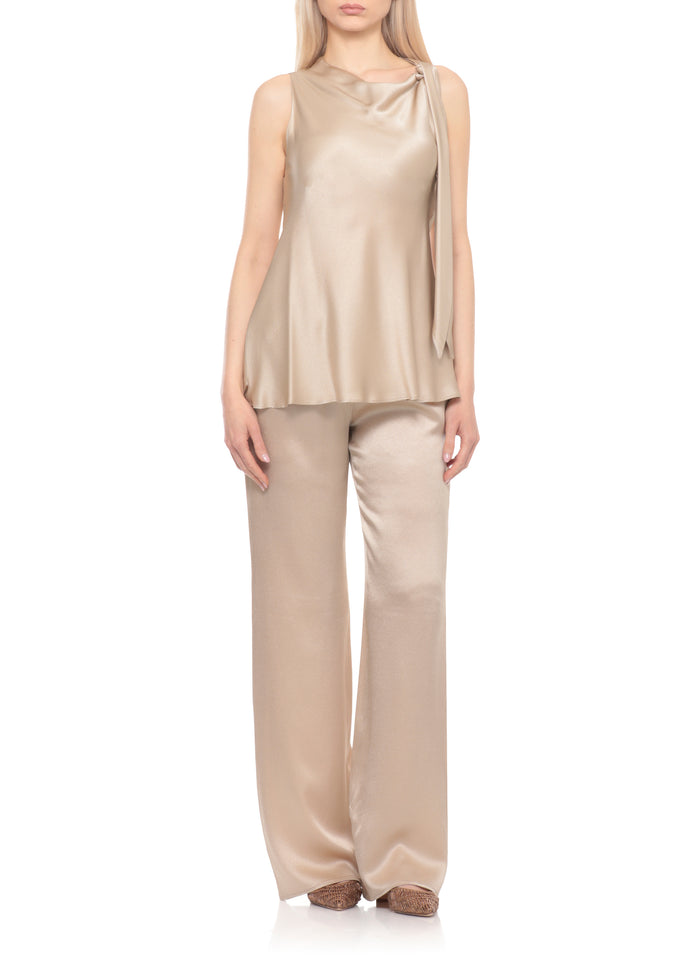 Antonelli Firenze Top Oro Acetate Silk
