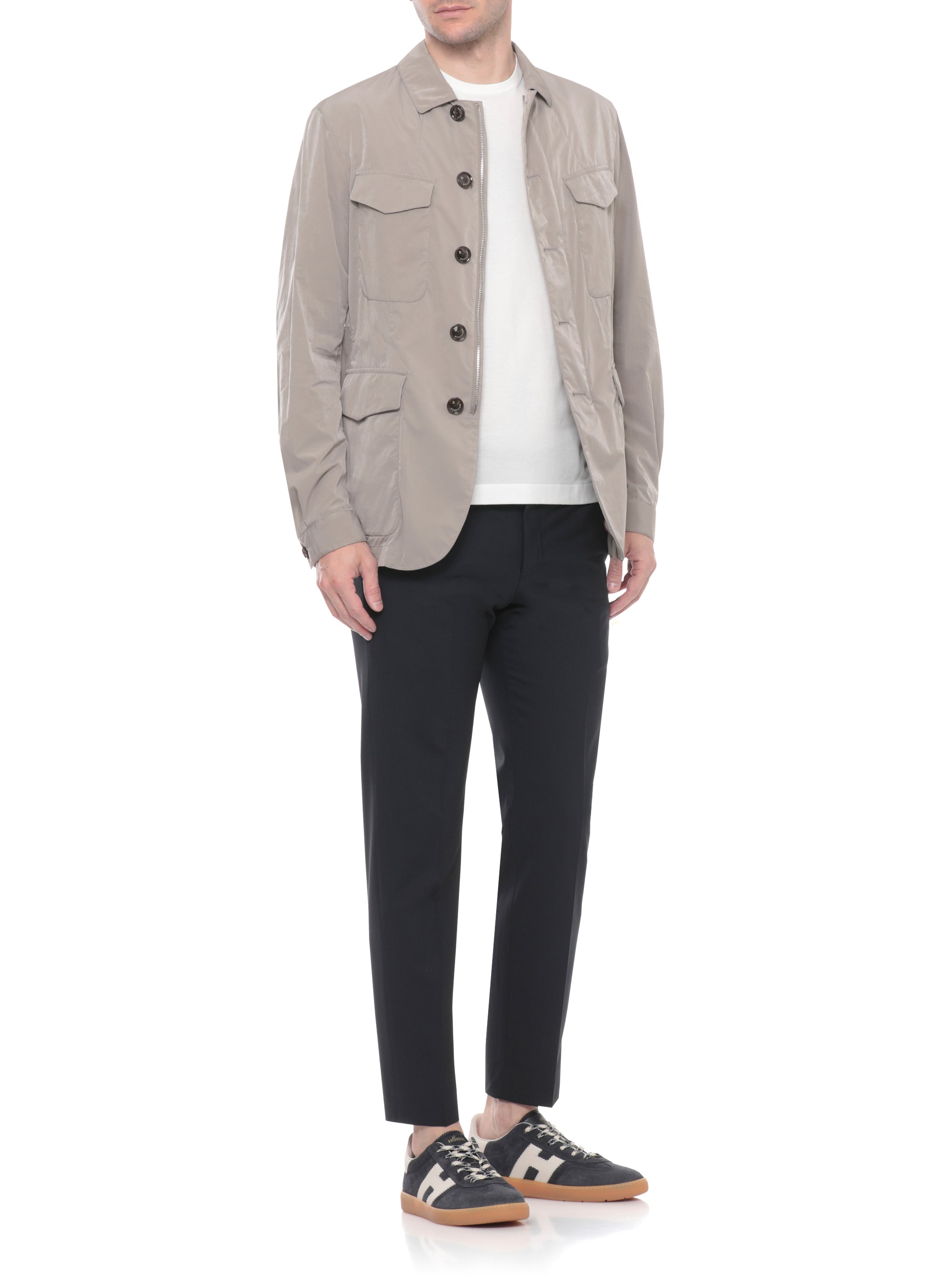 Montecore Coats Grey Polyamide