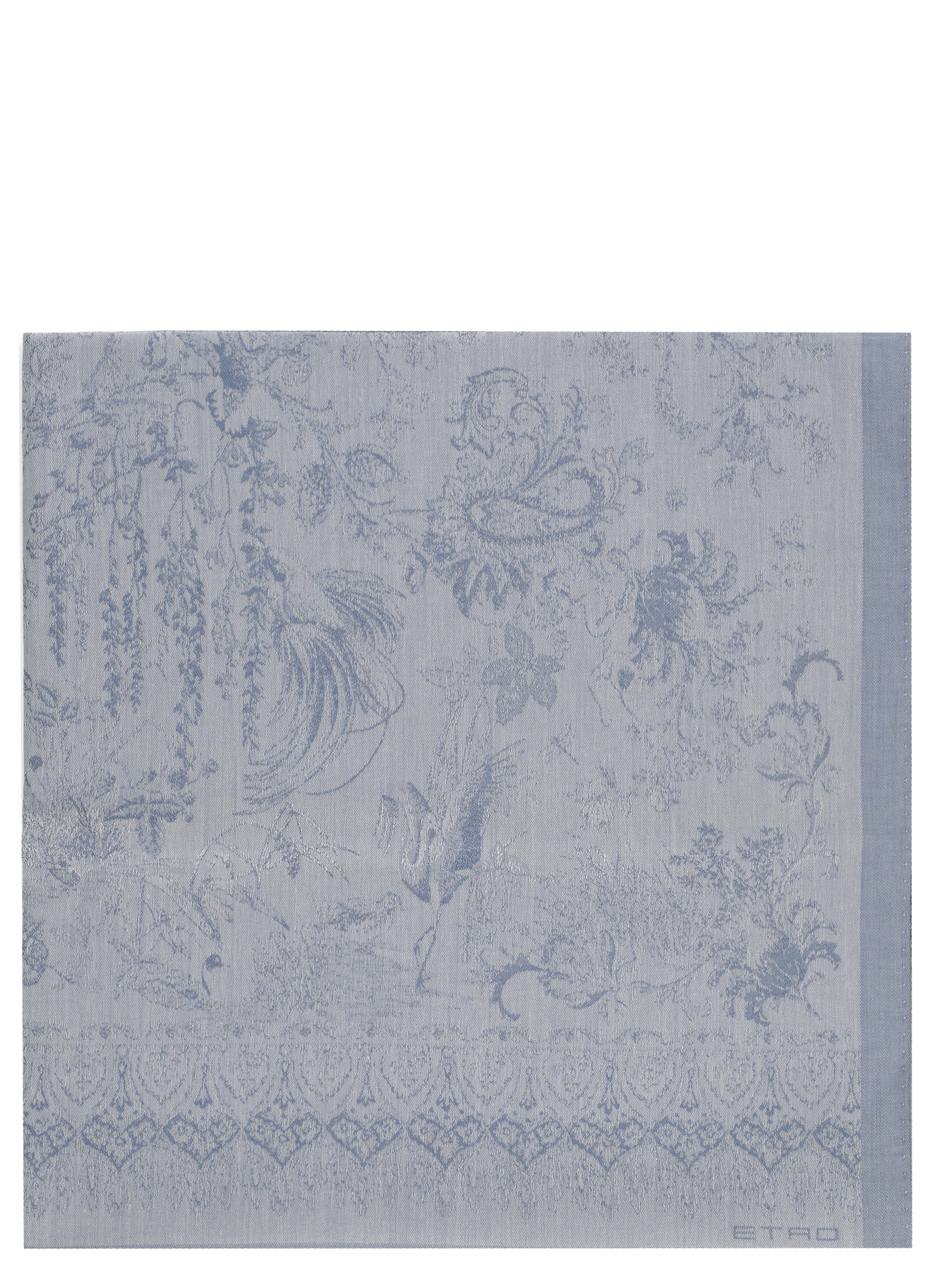 Etro Scarfs Blu Cotone Modal