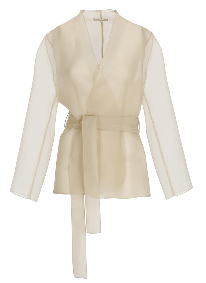 Antonelli Firenze Jackets Beige Silk