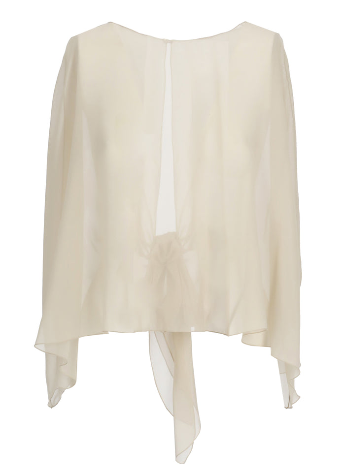 Antonelli Firenze Scarfs Beige Silk