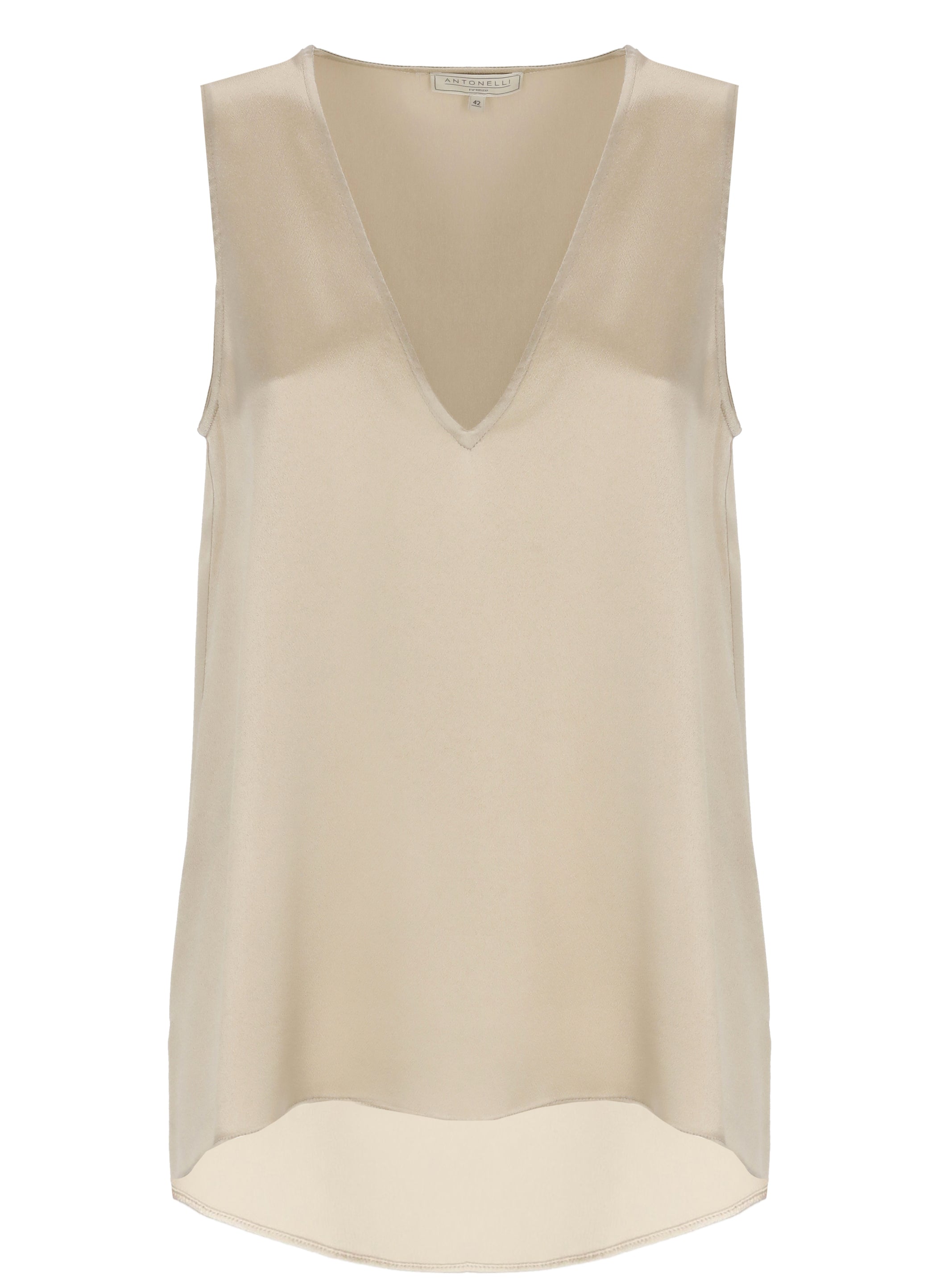Antonelli Firenze Top Oro Acetate Silk