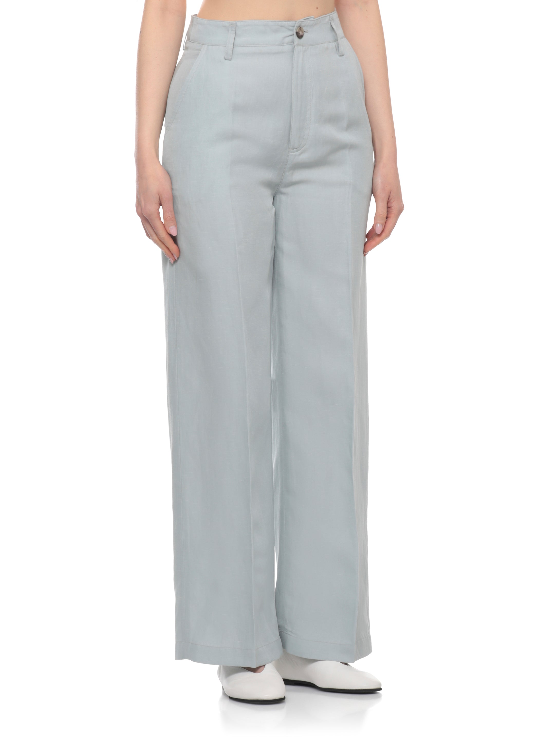 Woolrich Trousers Multicolour Lyocell Linen