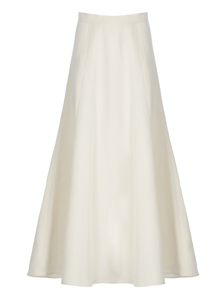Woolrich Skirts Avorio Lyocell Linen