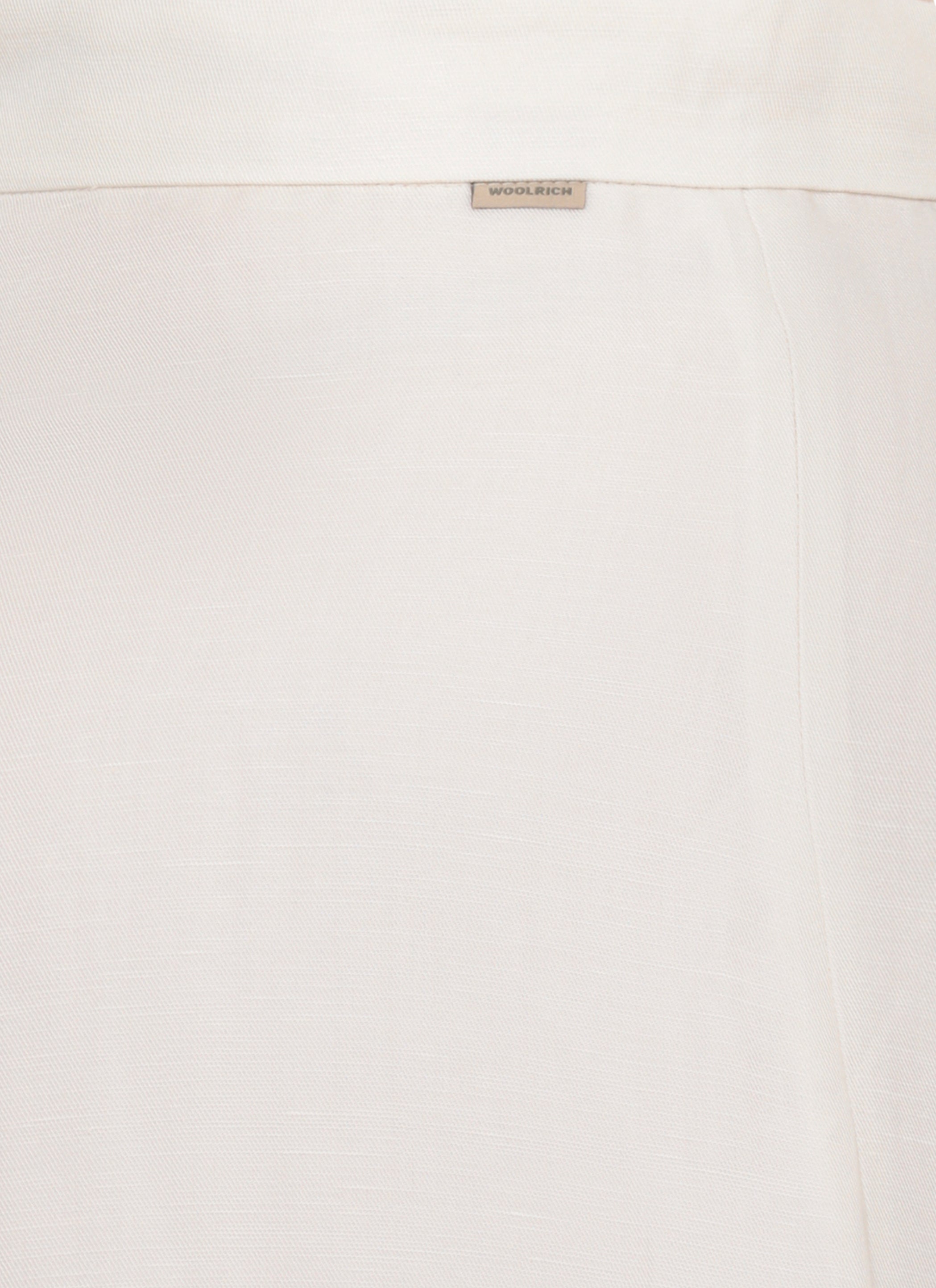 Woolrich Skirts Avorio Lyocell Linen
