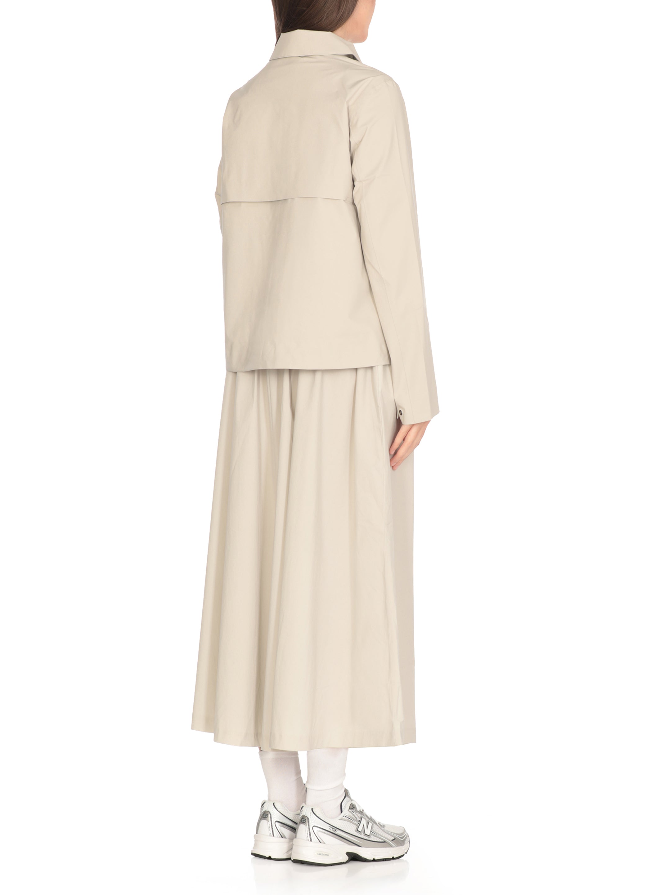 K-Way Coats Beige Polyester Polyurethane