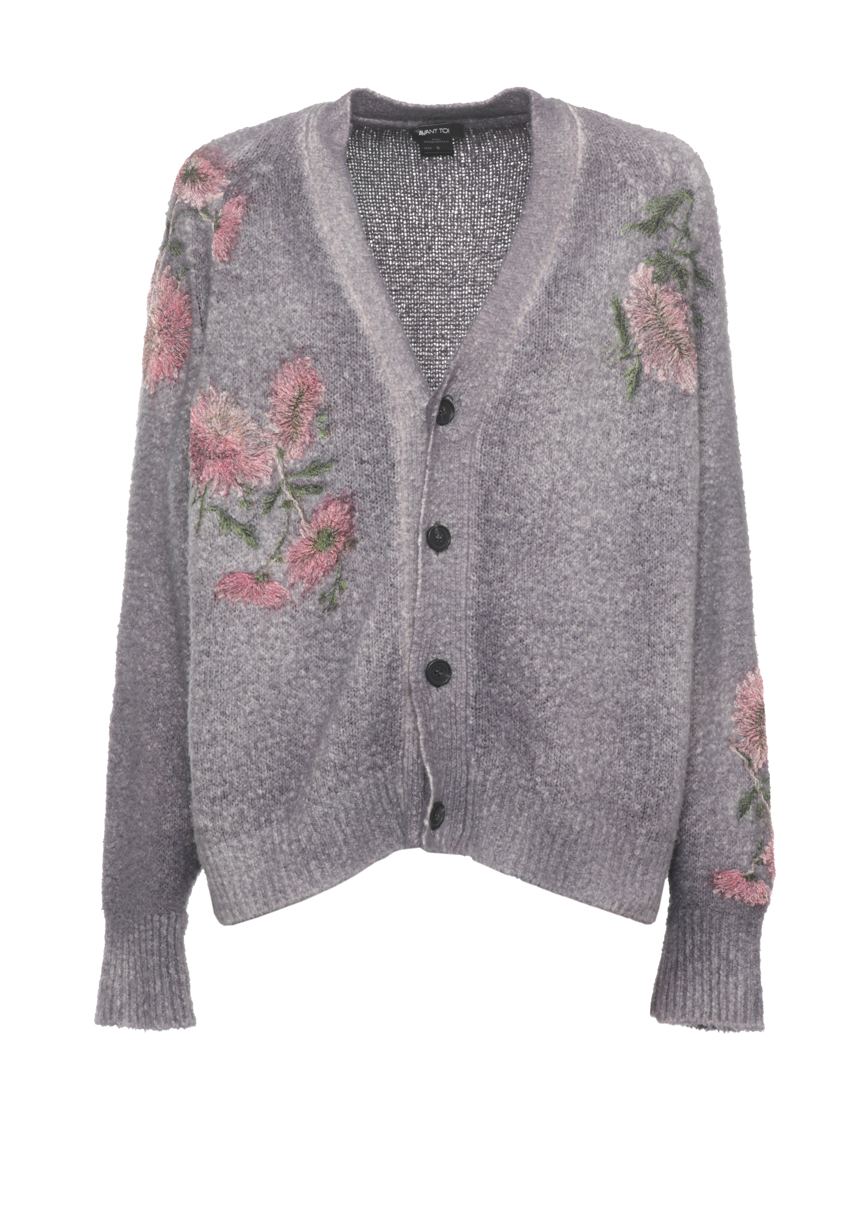 Avant Toi Sweaters Grey Knit: Co Pa El Details: Vi