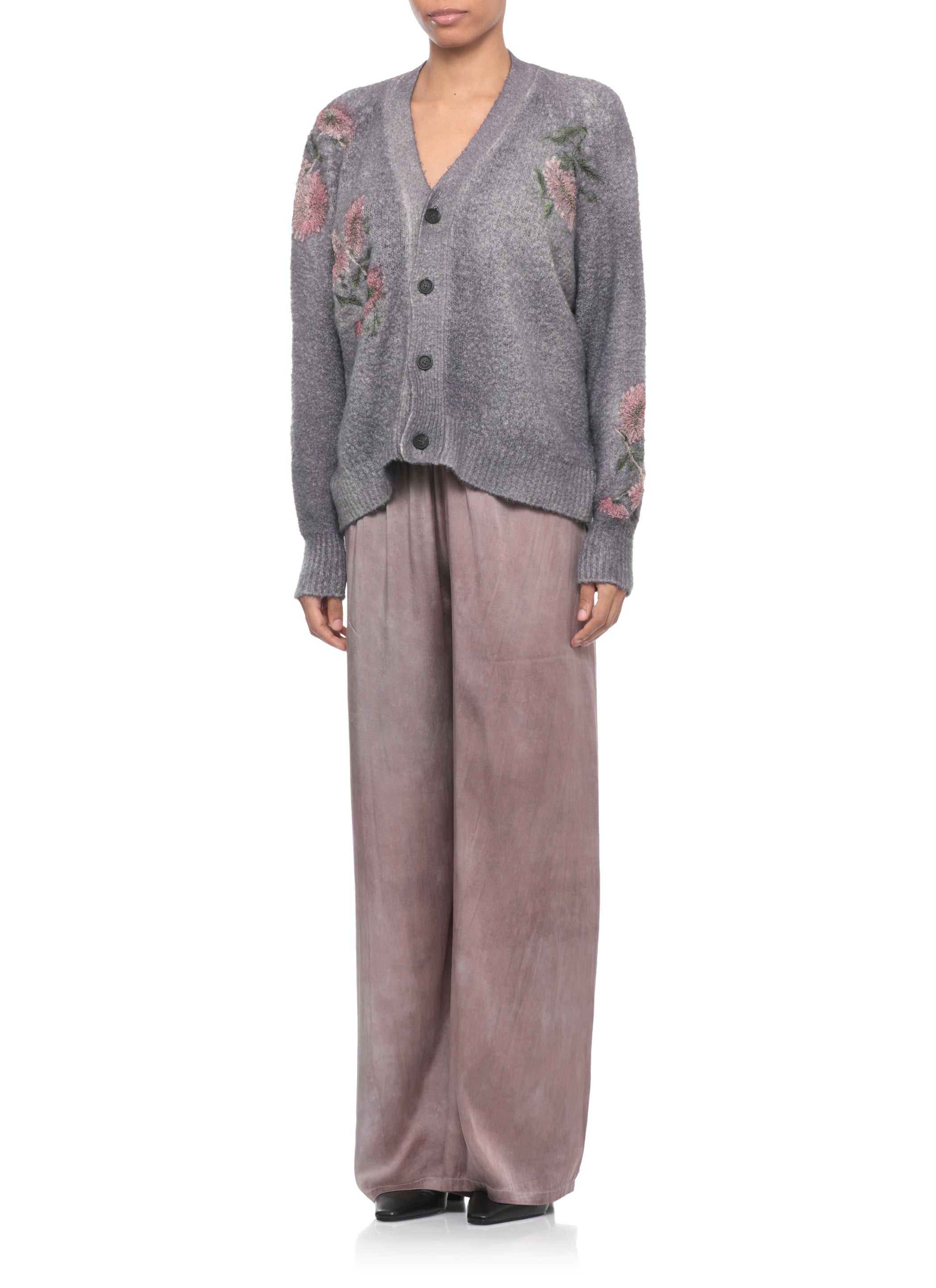 Avant Toi Sweaters Grey Knit: Co Pa El Details: Vi